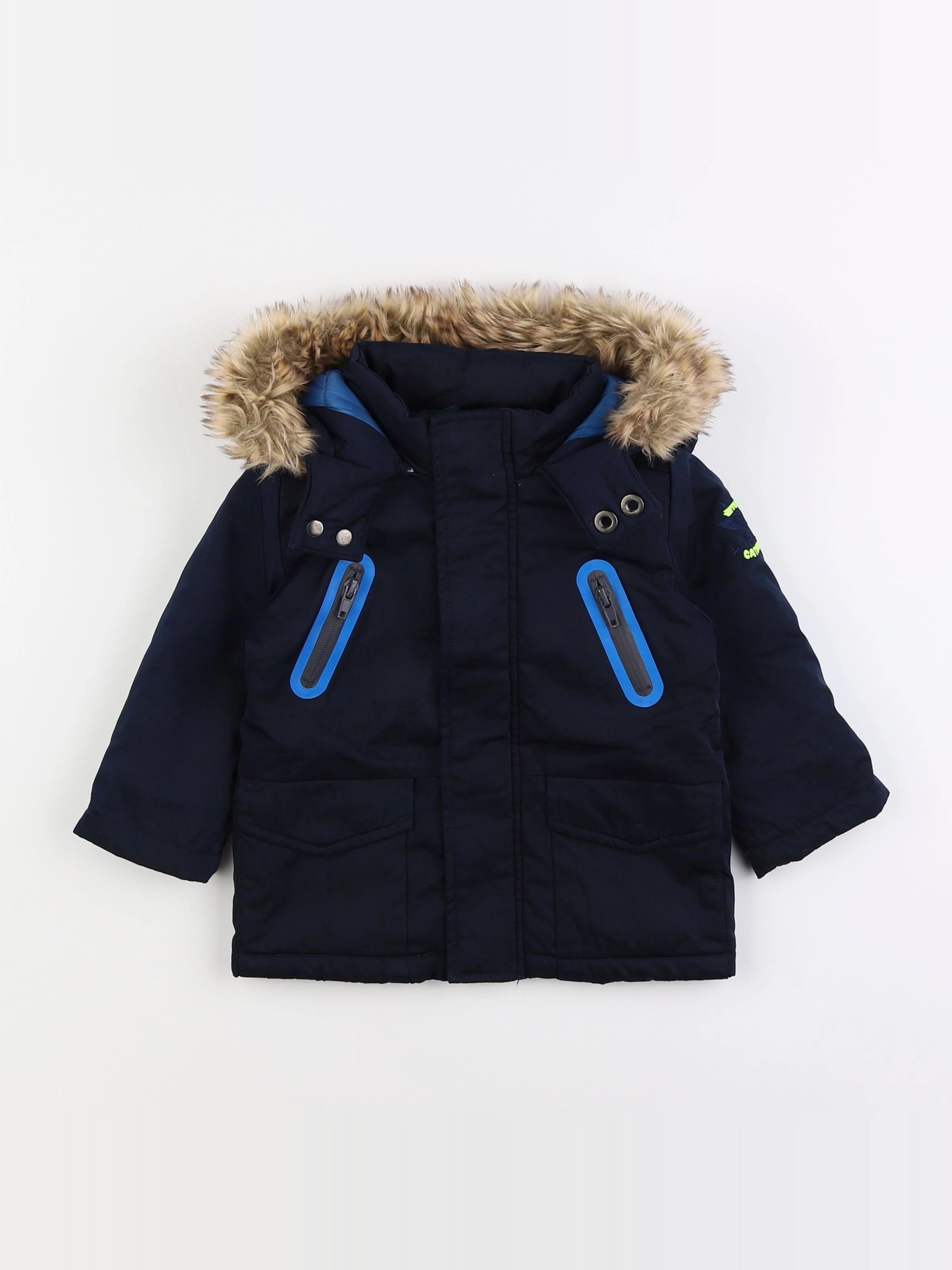 Catimini - parka bleu - 18 mois