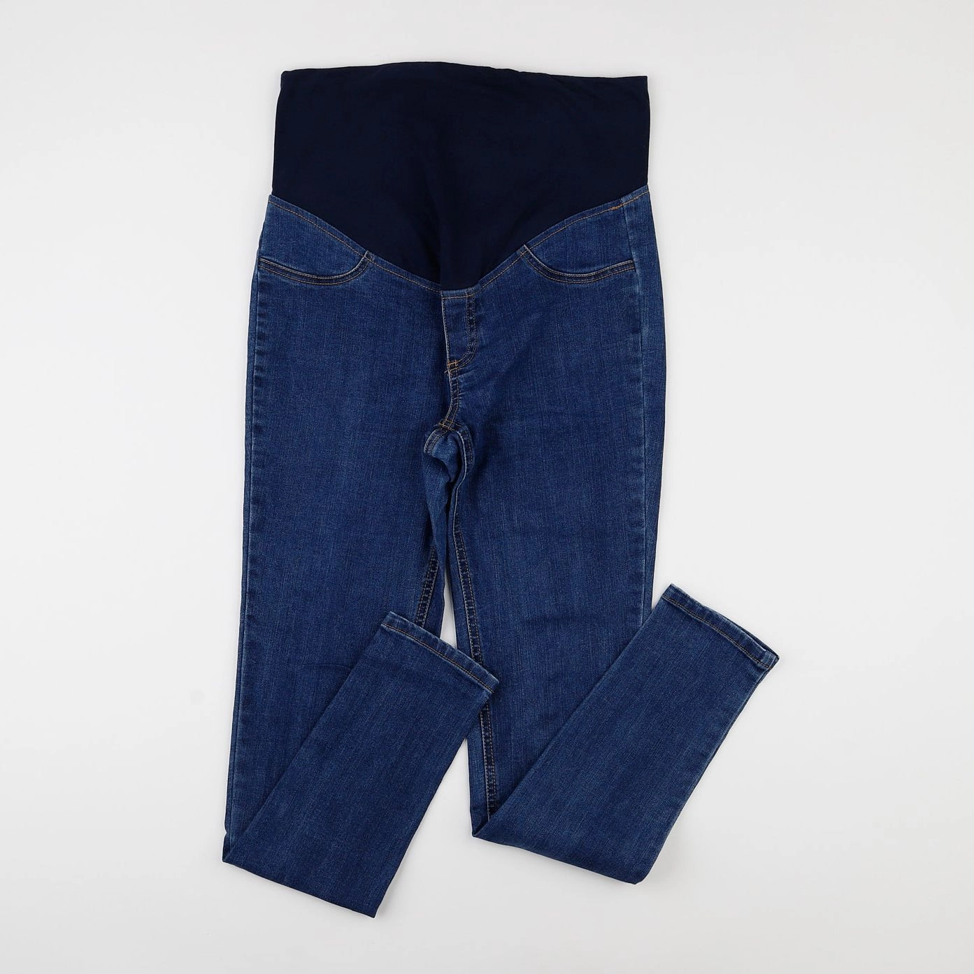 Vertbaudet - jean grossesse bleu - 38