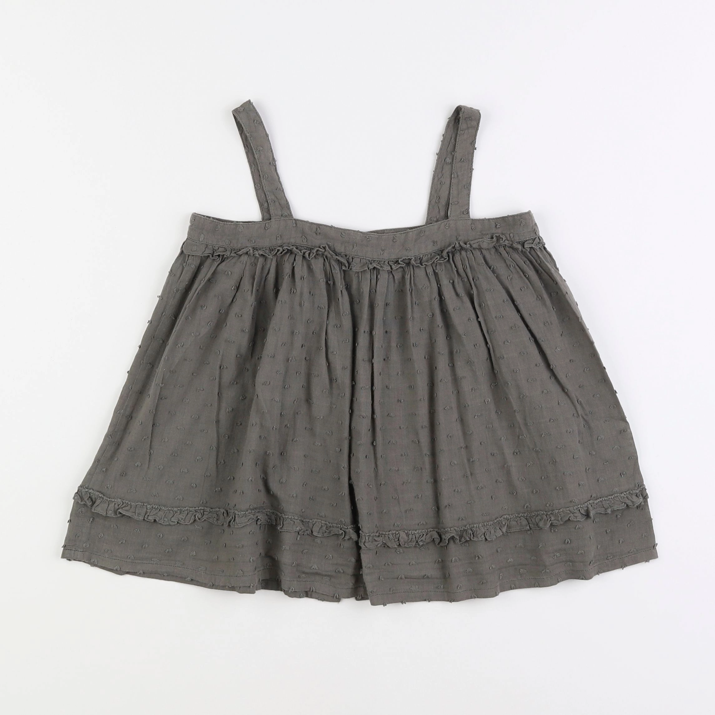 Bonton - blouse vert - 6 ans