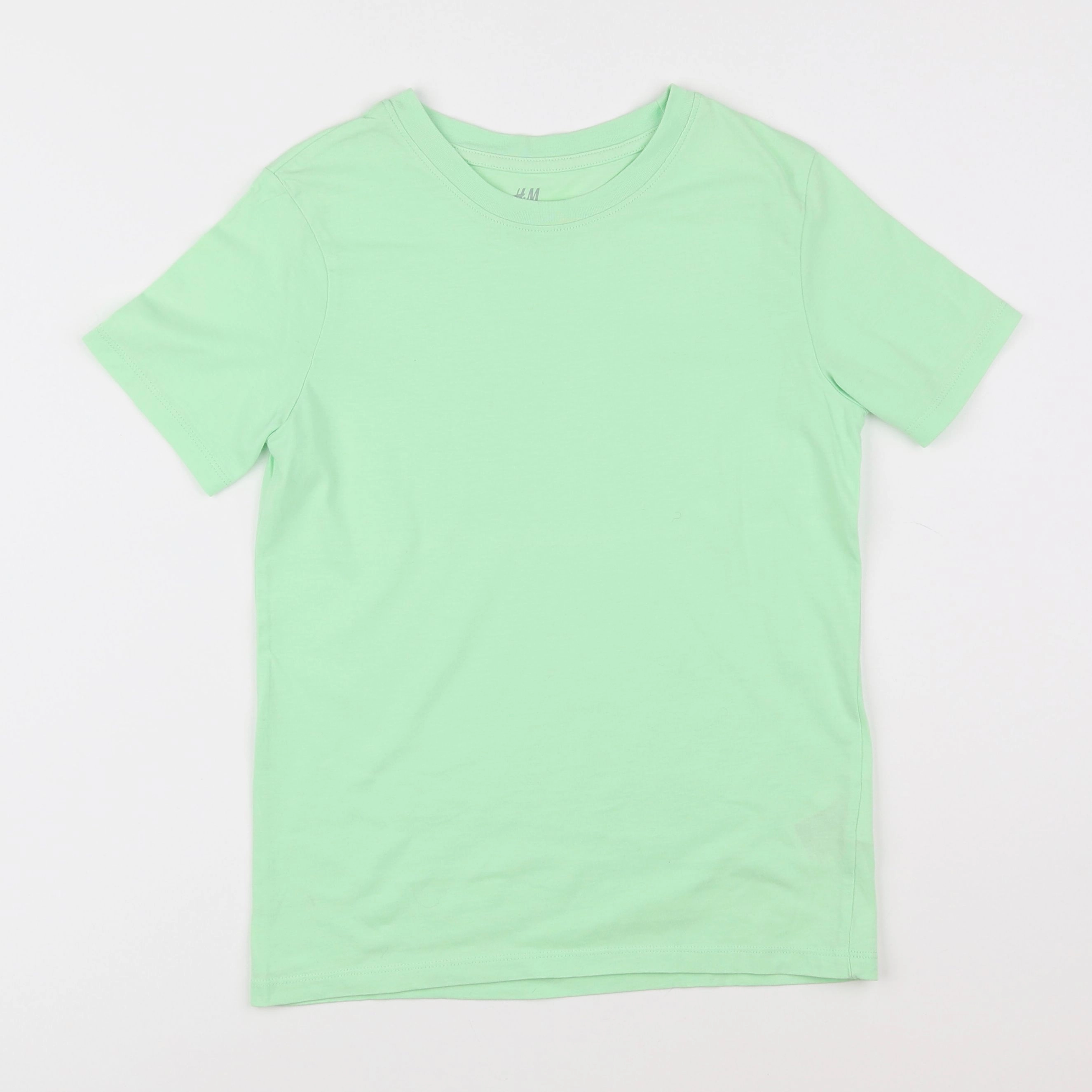 H&M - tee-shirt vert - 9/10 ans