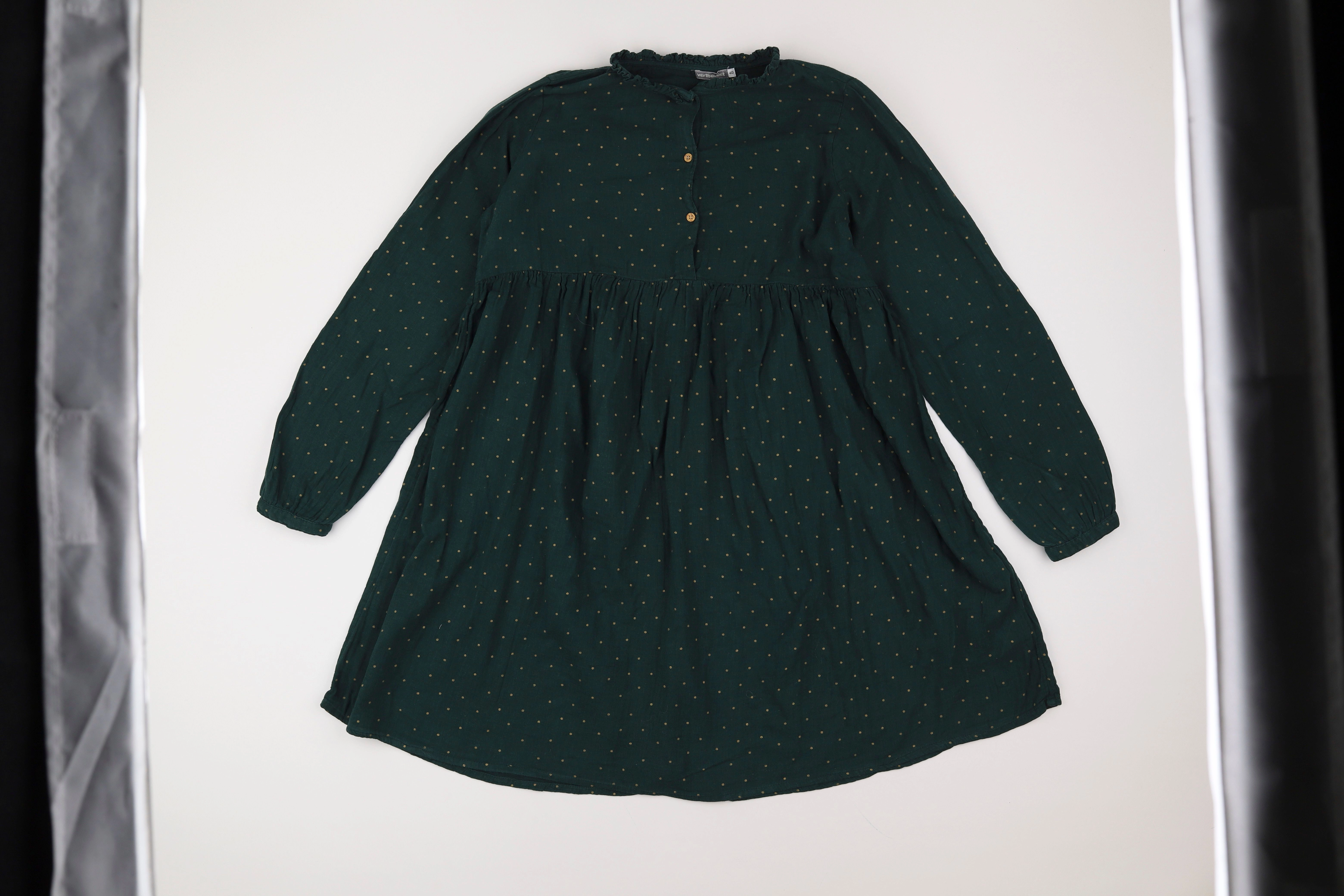 Vertbaudet - robe grossesse vert - 40