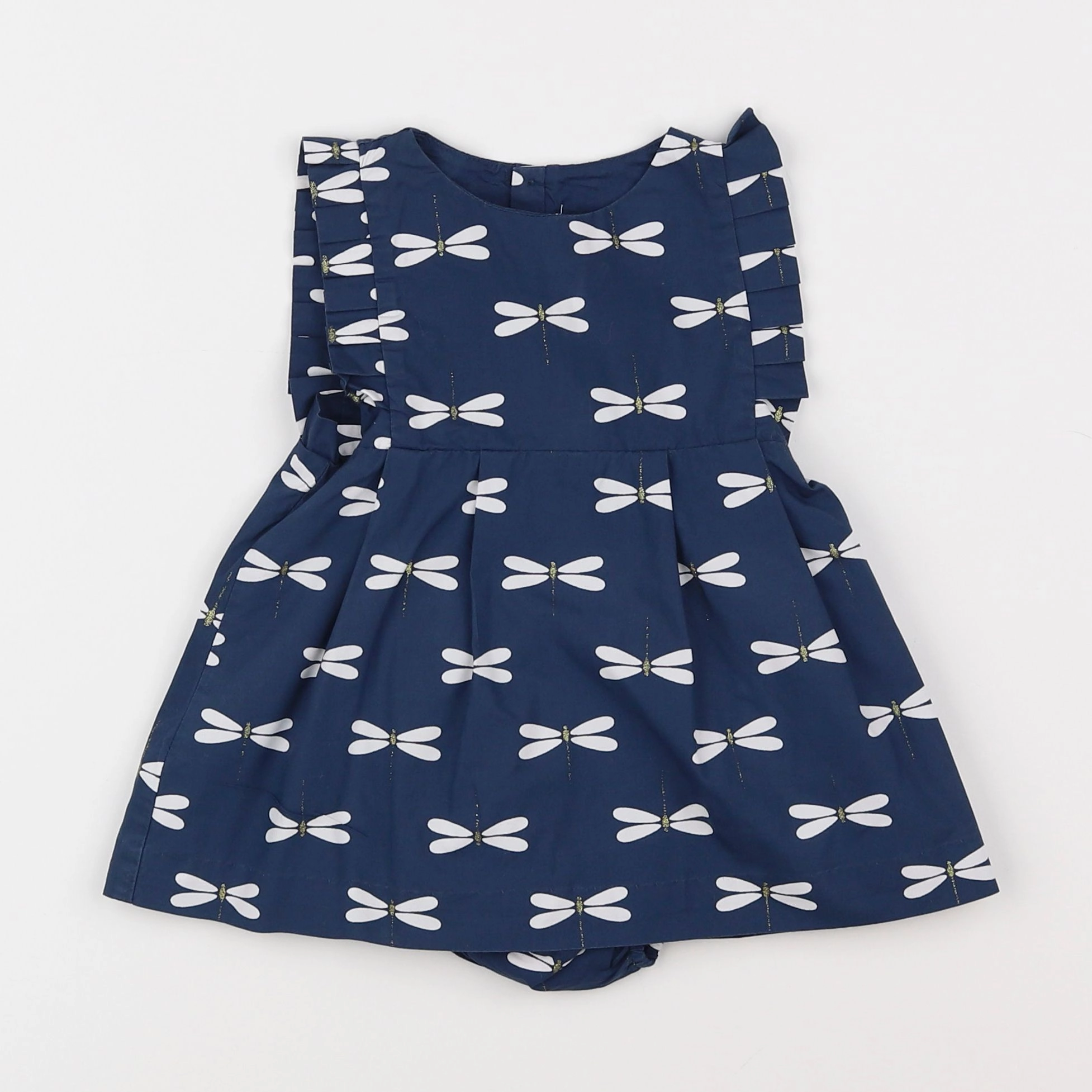 Jacadi - robe bleu - 6 mois