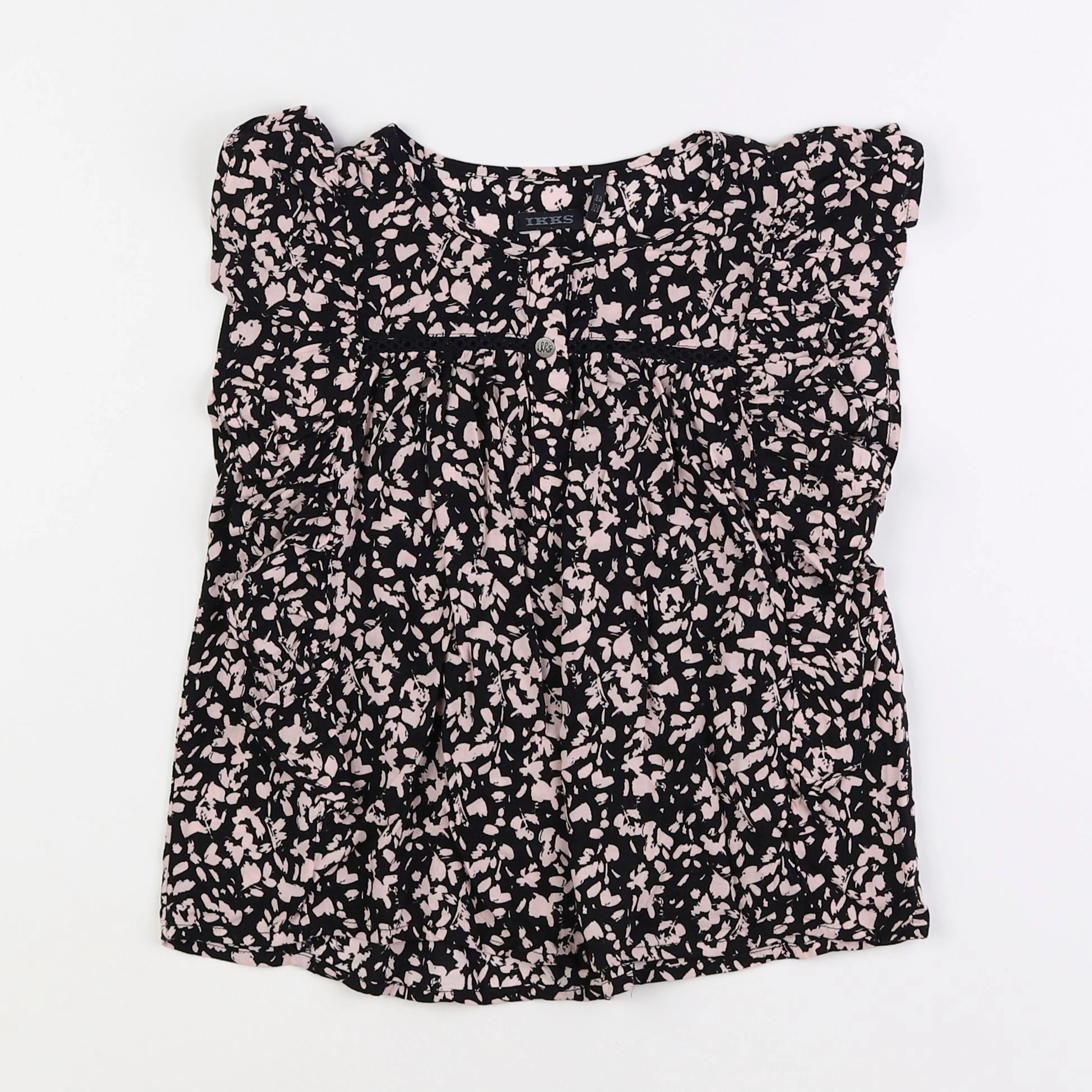 IKKS - blouse noir - 8 ans