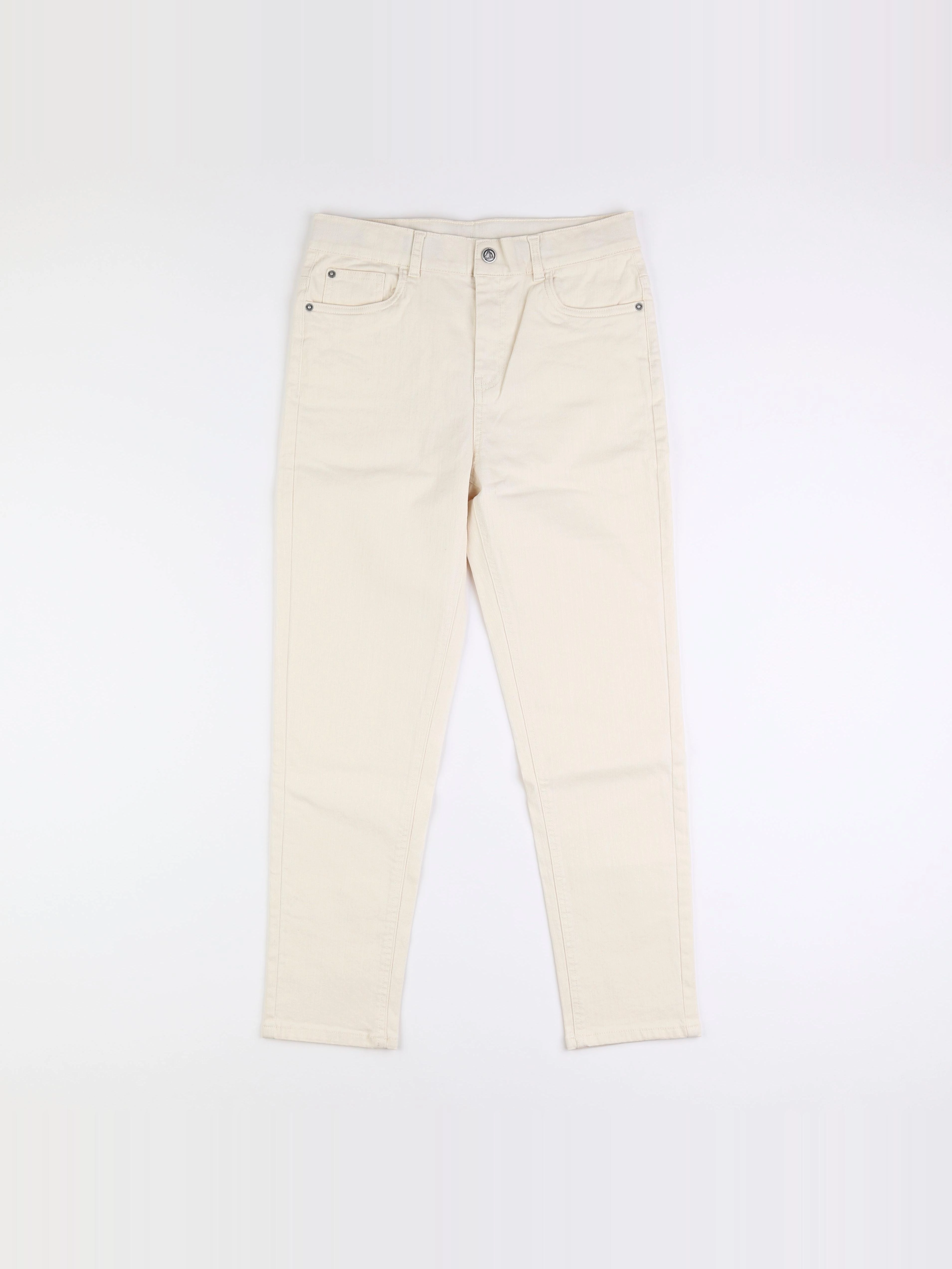 Petit Bateau - jean beige - 12 ans