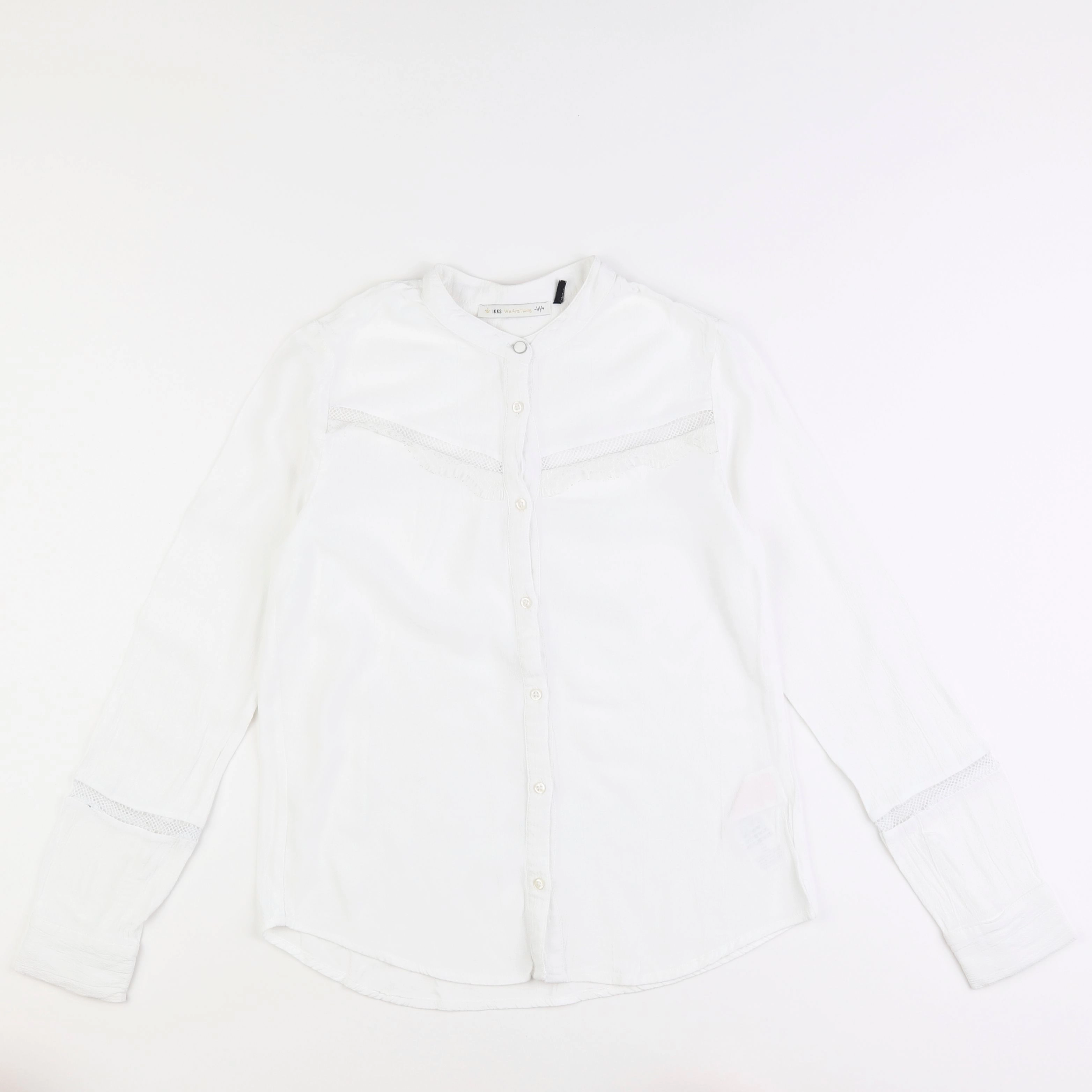 IKKS - blouse blanc - 10 ans