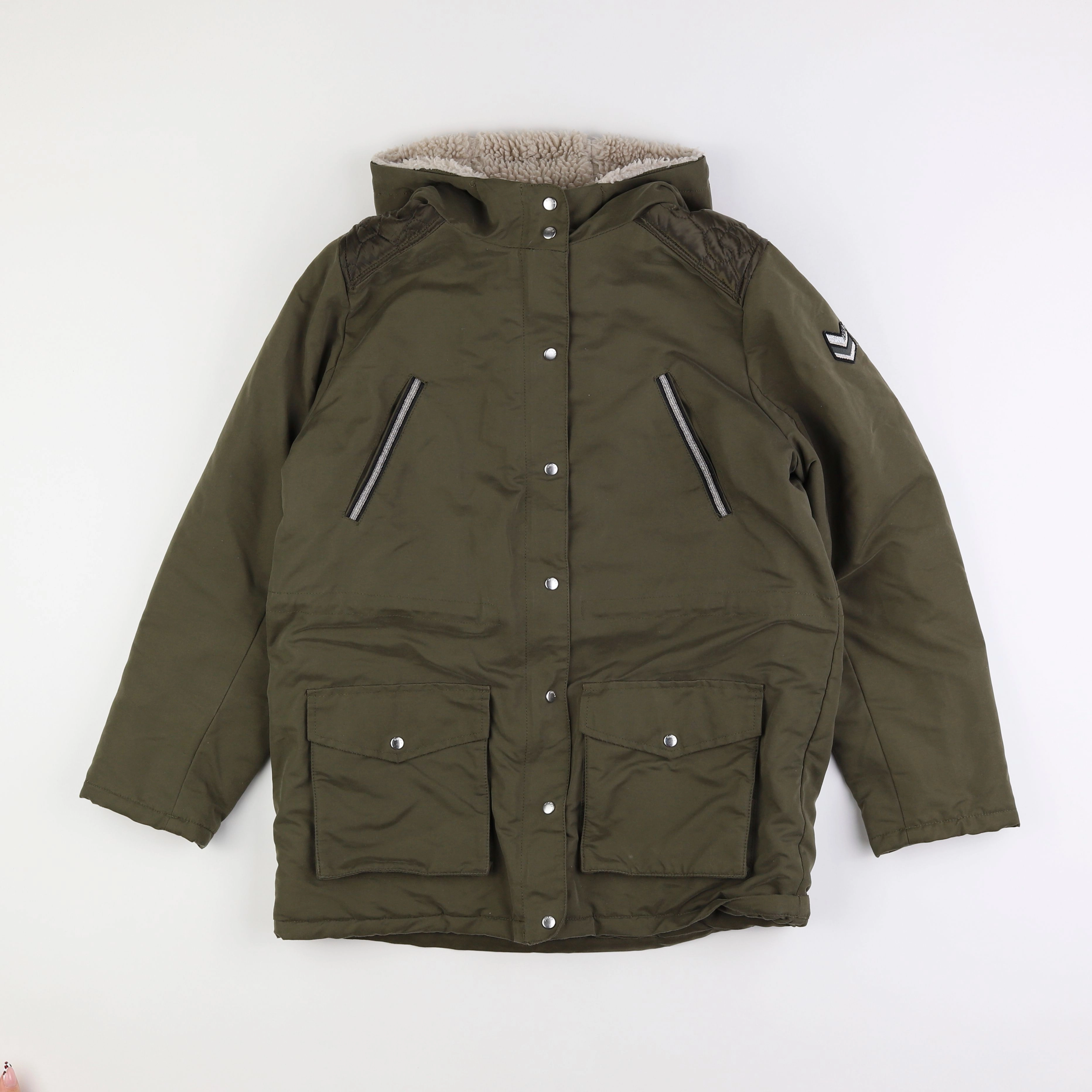 IKKS - parka vert - 14 ans