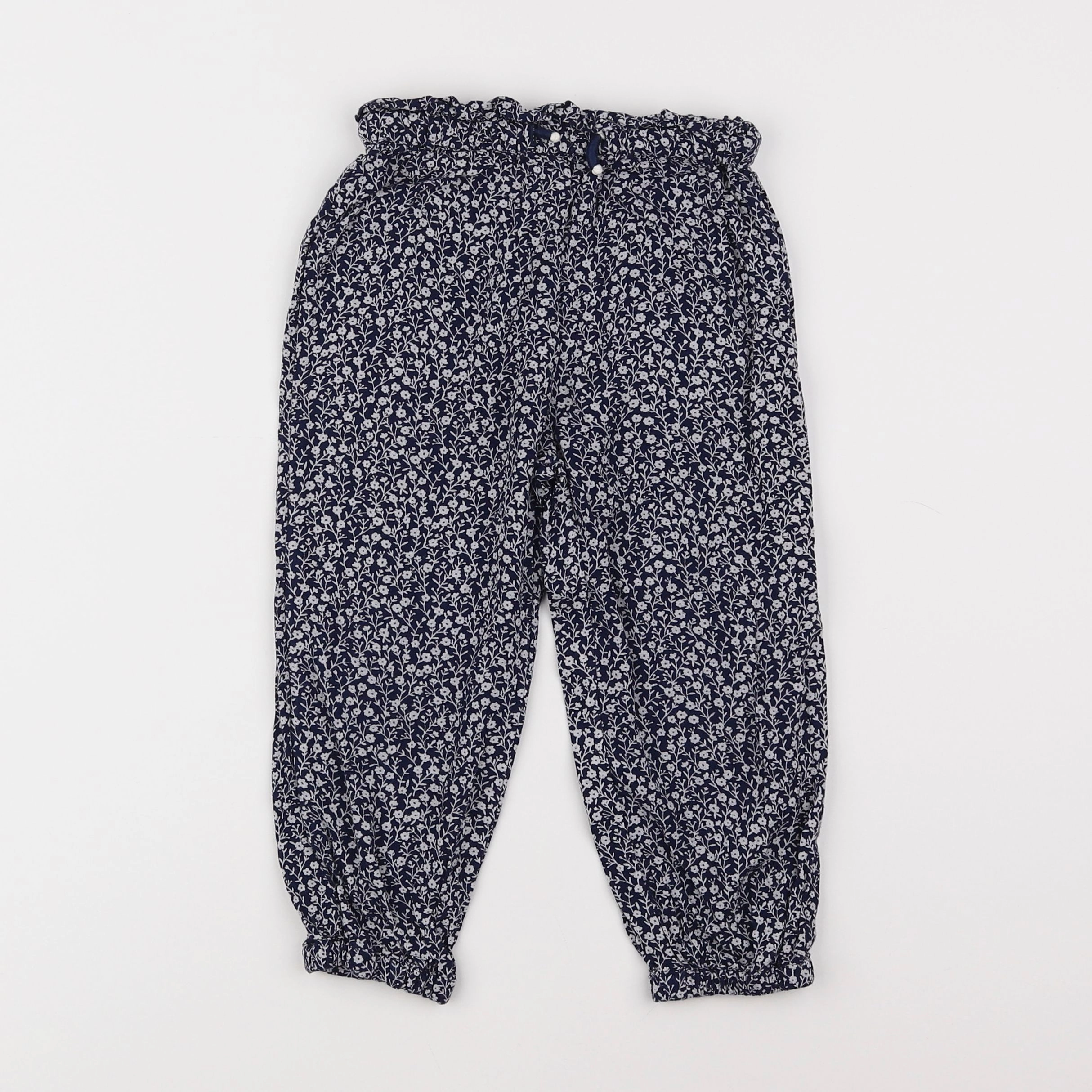 Monoprix - pantalon bleu - 3 ans