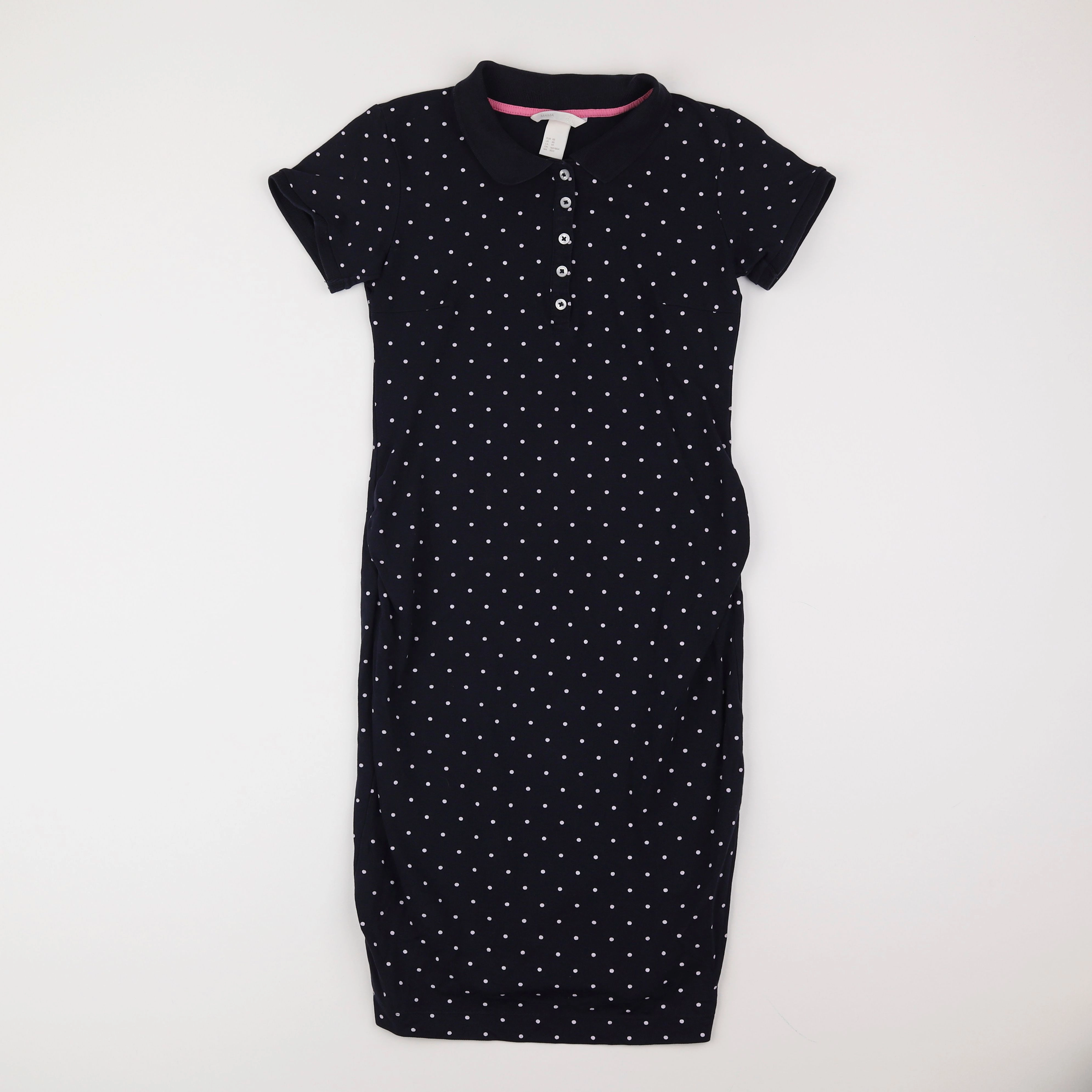 H&M - robe grossesse bleu - 34