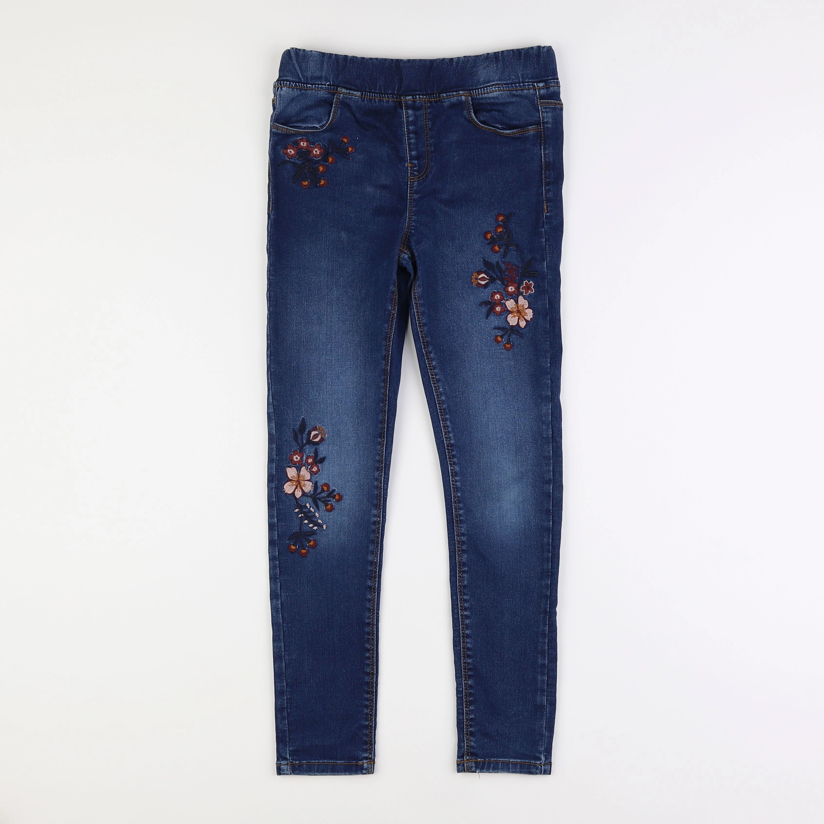 Vertbaudet - jegging bleu - 10 ans