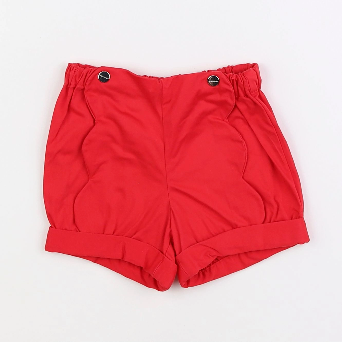 Jacadi - short blanc, rouge - 18 mois