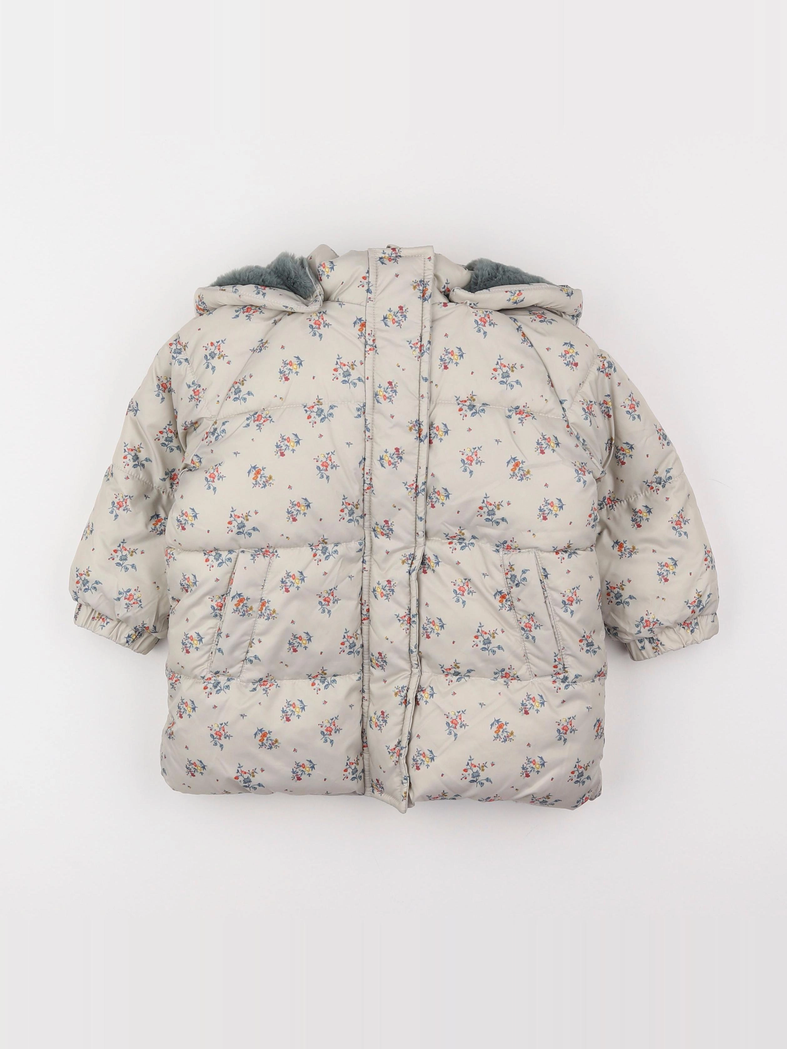 Boutchou - doudoune beige - 18 mois