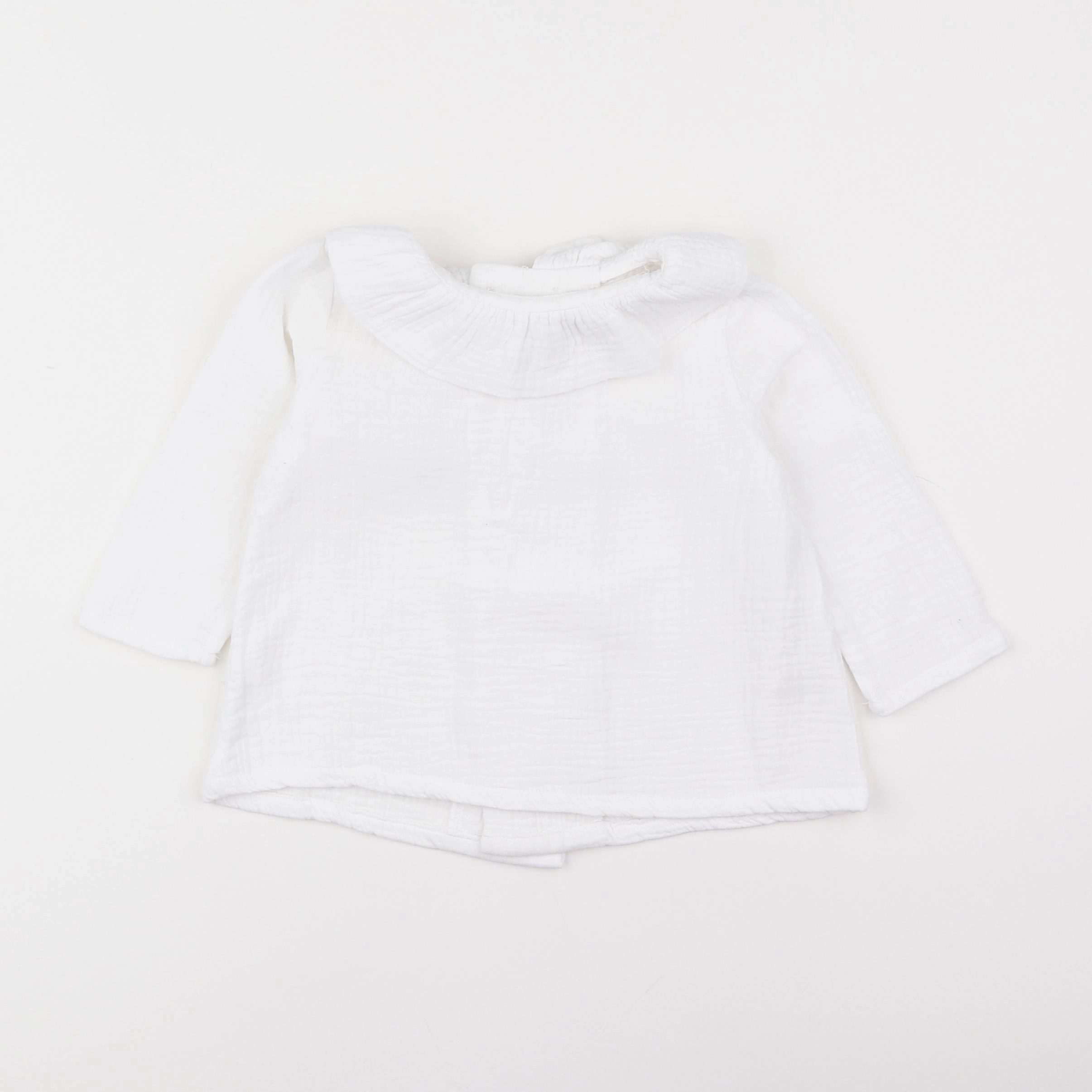 Frangin Frangine - blouse blanc - 12/18 mois