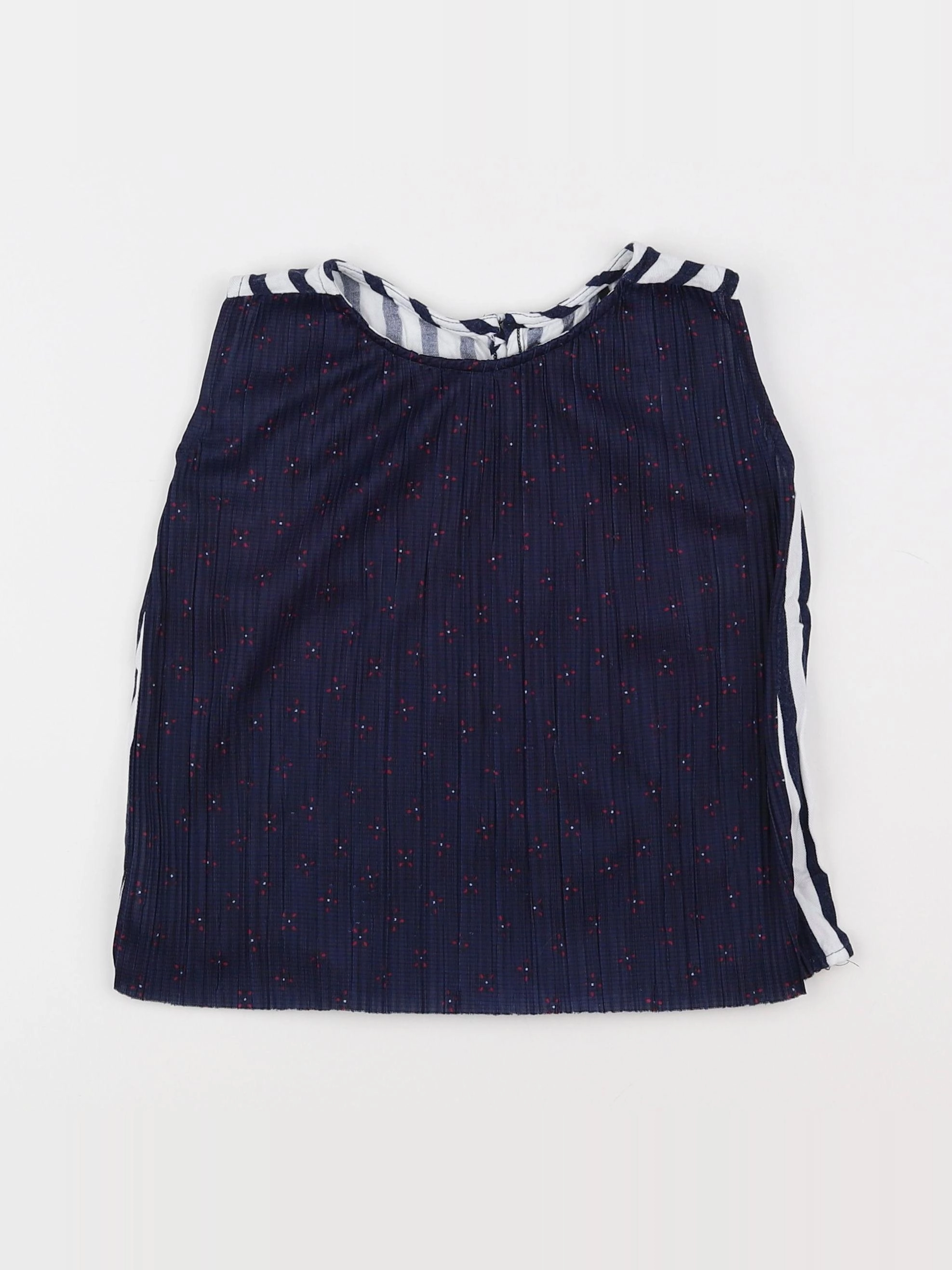 IKKS - blouse bleu - 6 ans