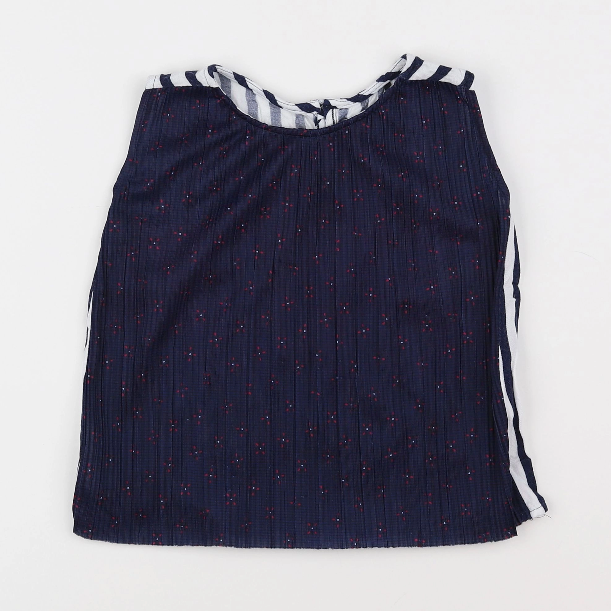 IKKS - blouse bleu - 6 ans
