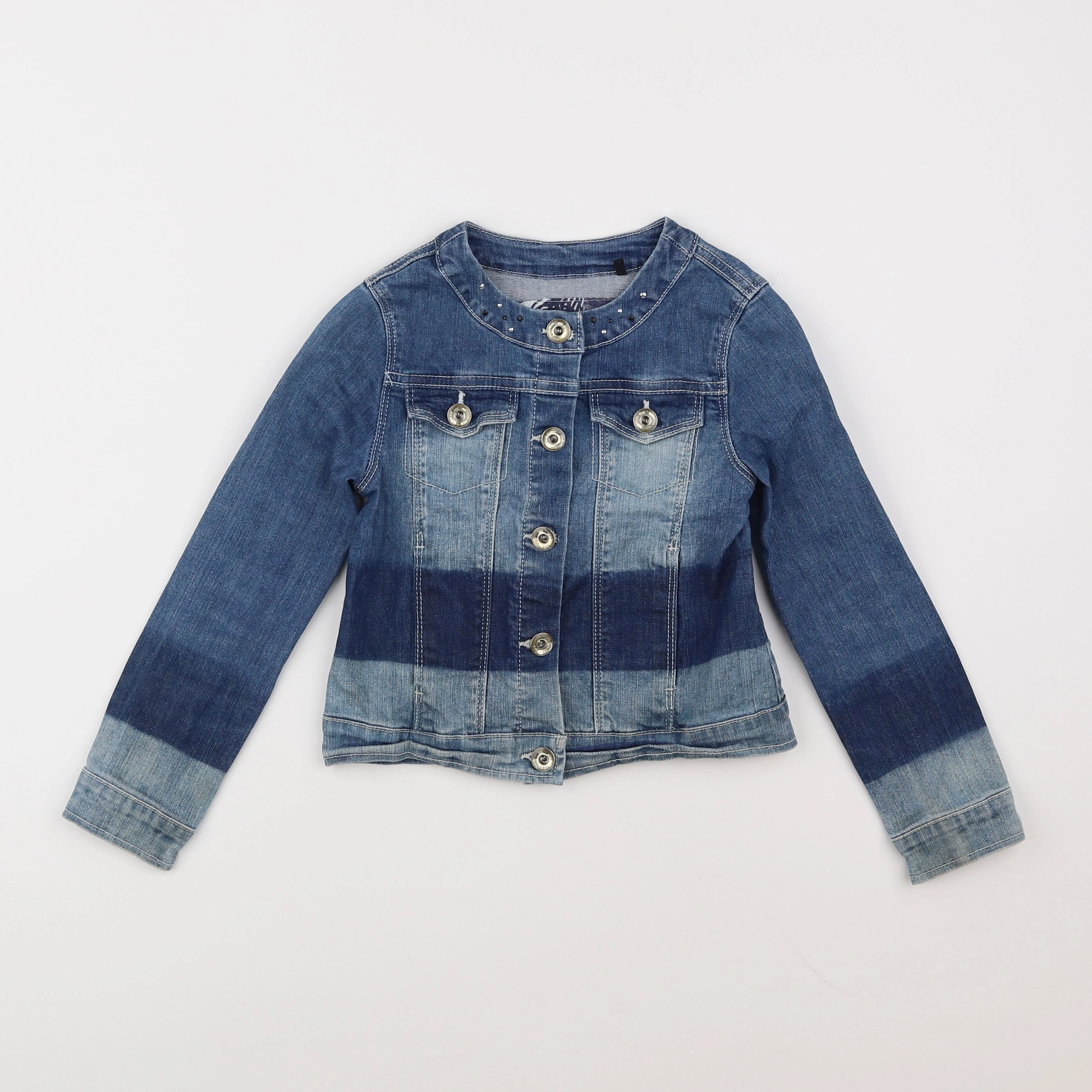 IKKS - veste bleu - 6 ans