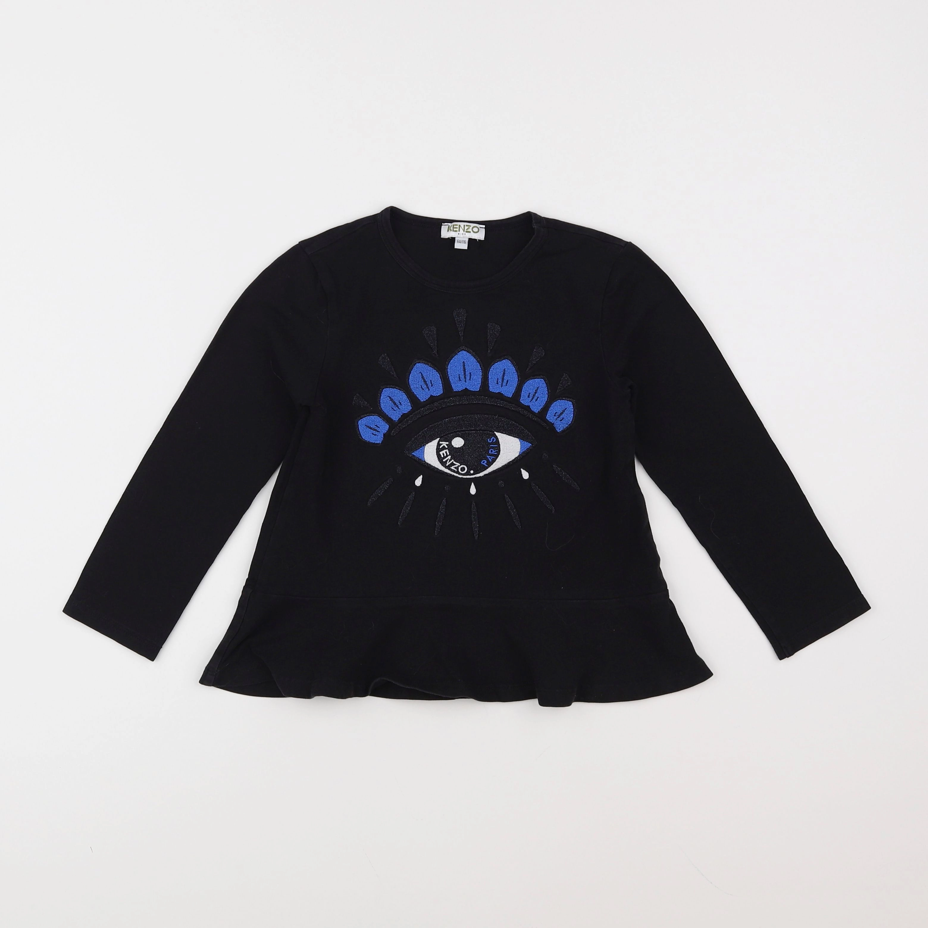 Kenzo - tee-shirt noir - 6 ans