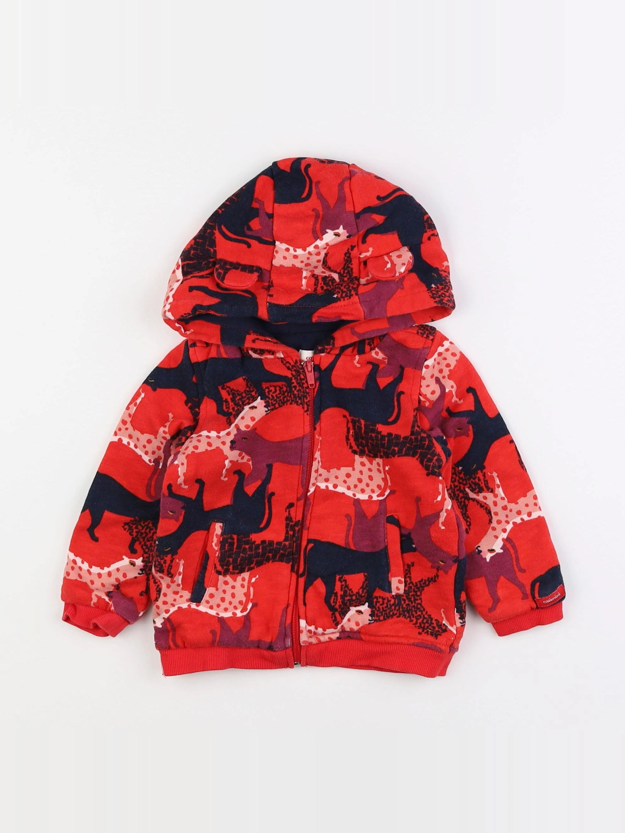 Catimini - gilet multicolore - 18 mois