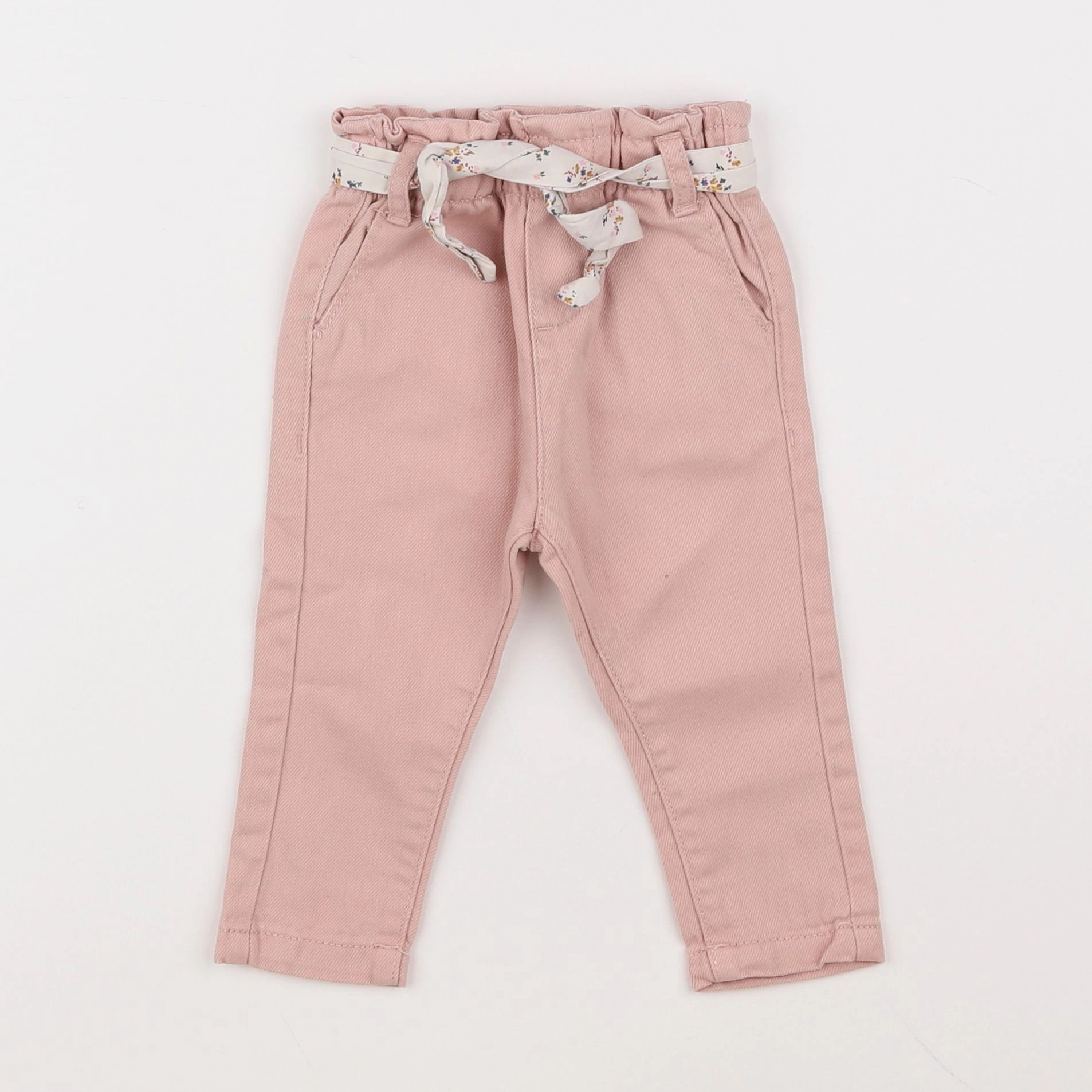 Vertbaudet - pantalon rose - 6 mois