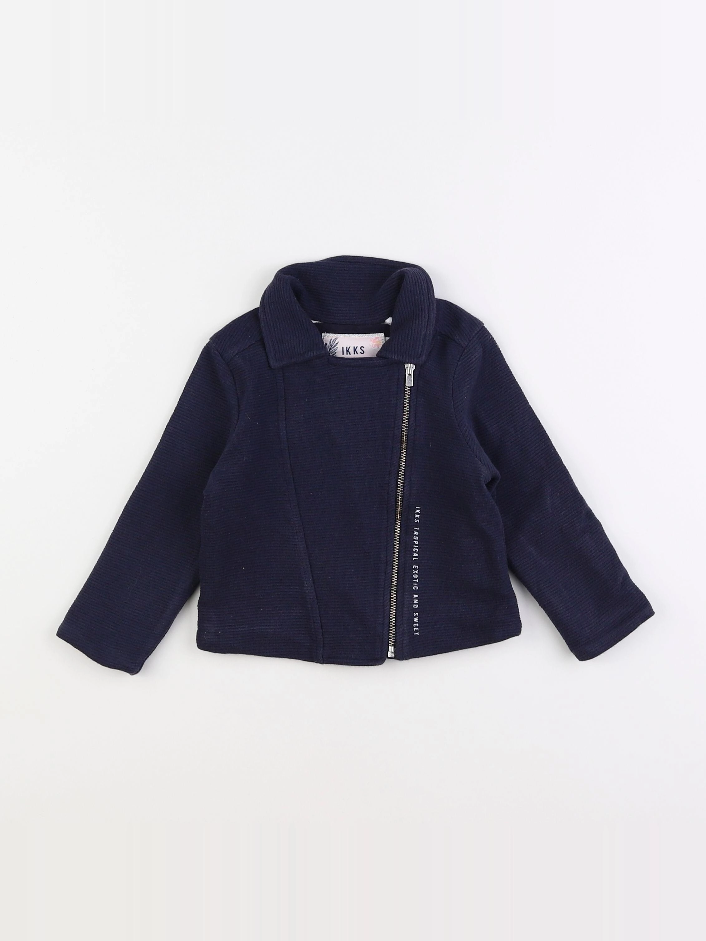 IKKS - veste bleu - 2 ans