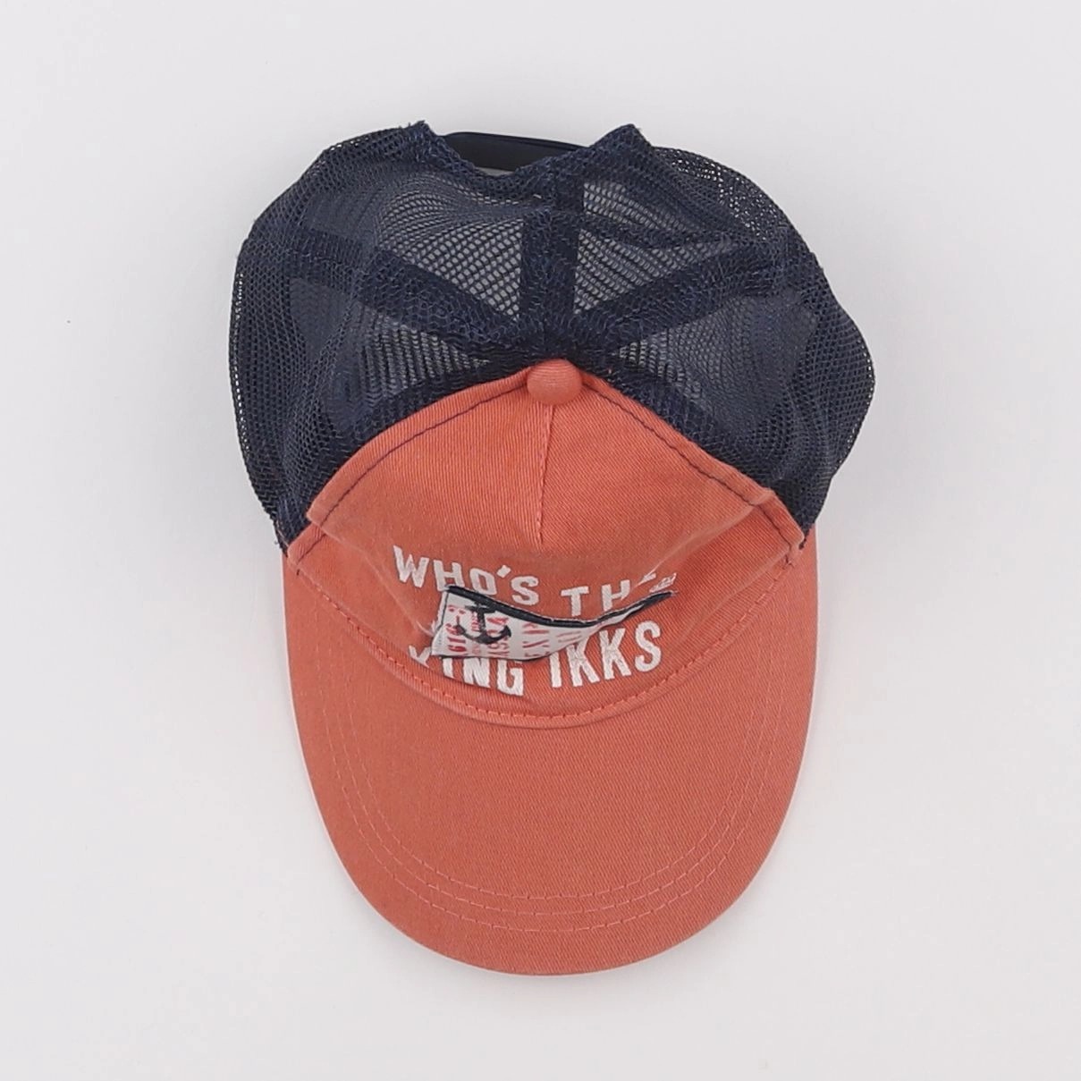 IKKS - casquette bleu - 4/7 ans