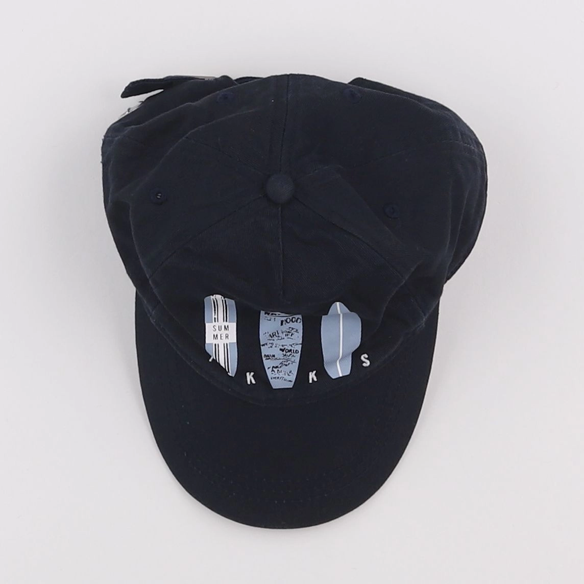 IKKS - casquette bleu - 4/7 ans