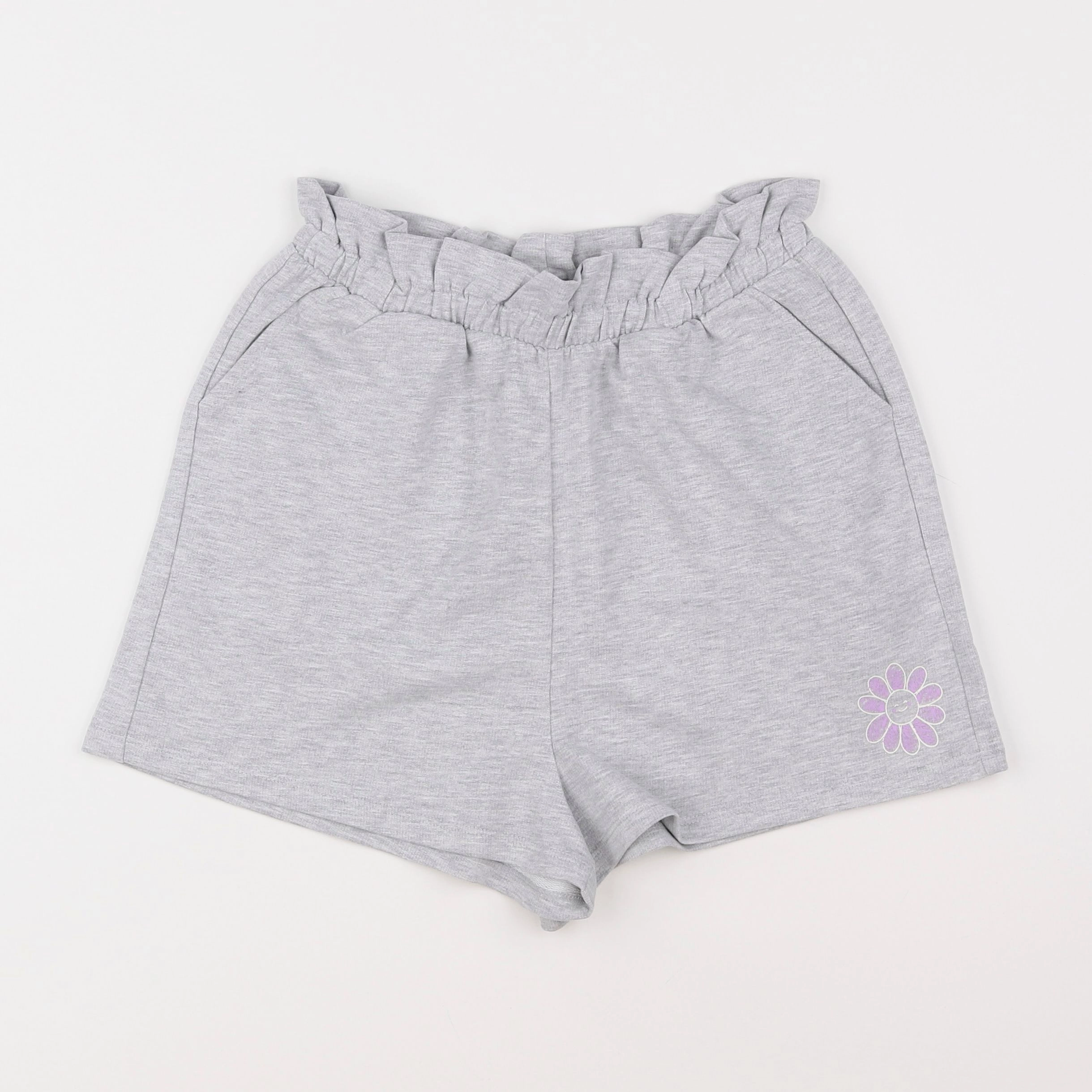 Vertbaudet - short gris - 14 ans