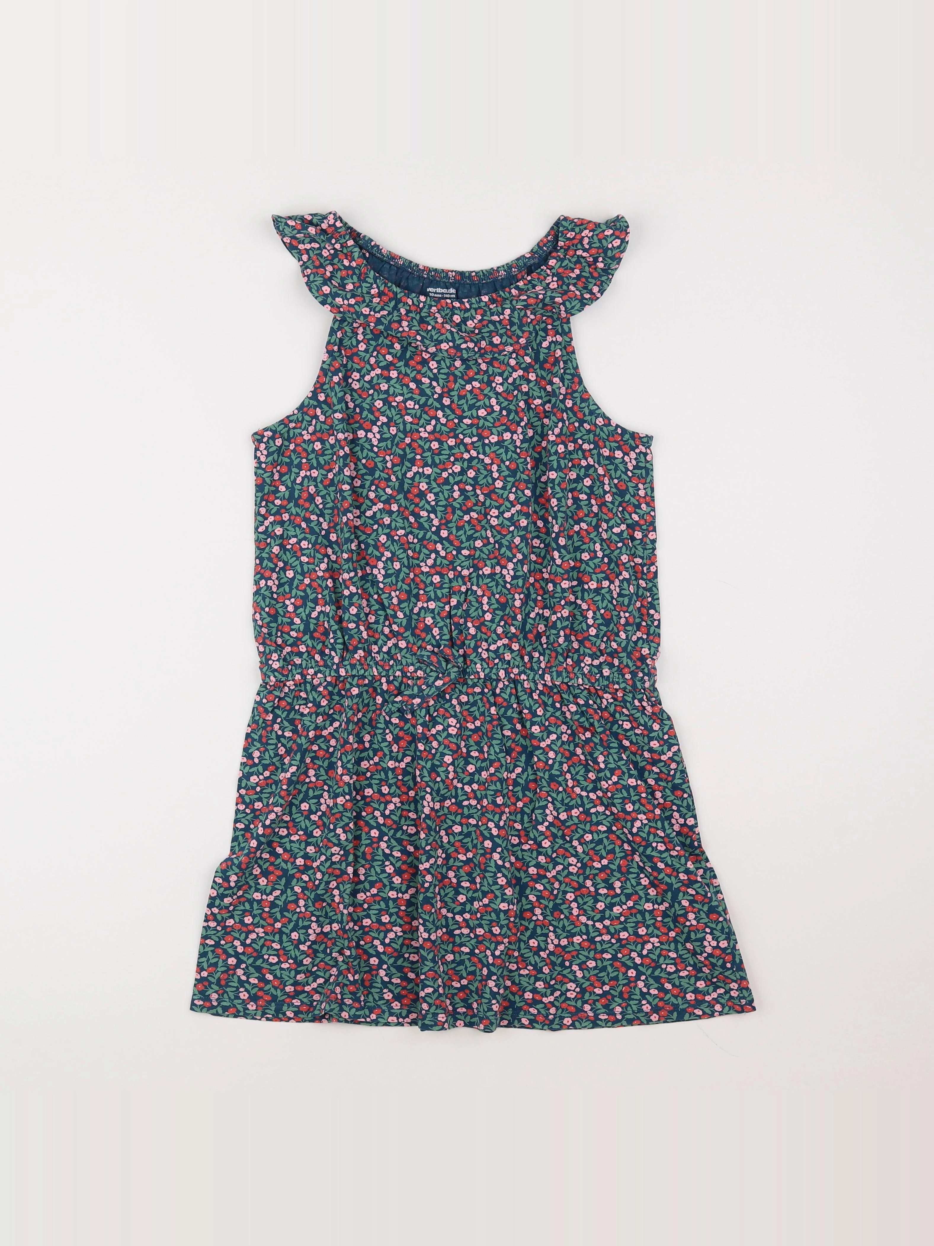 Vertbaudet - robe multicolore - 10 ans