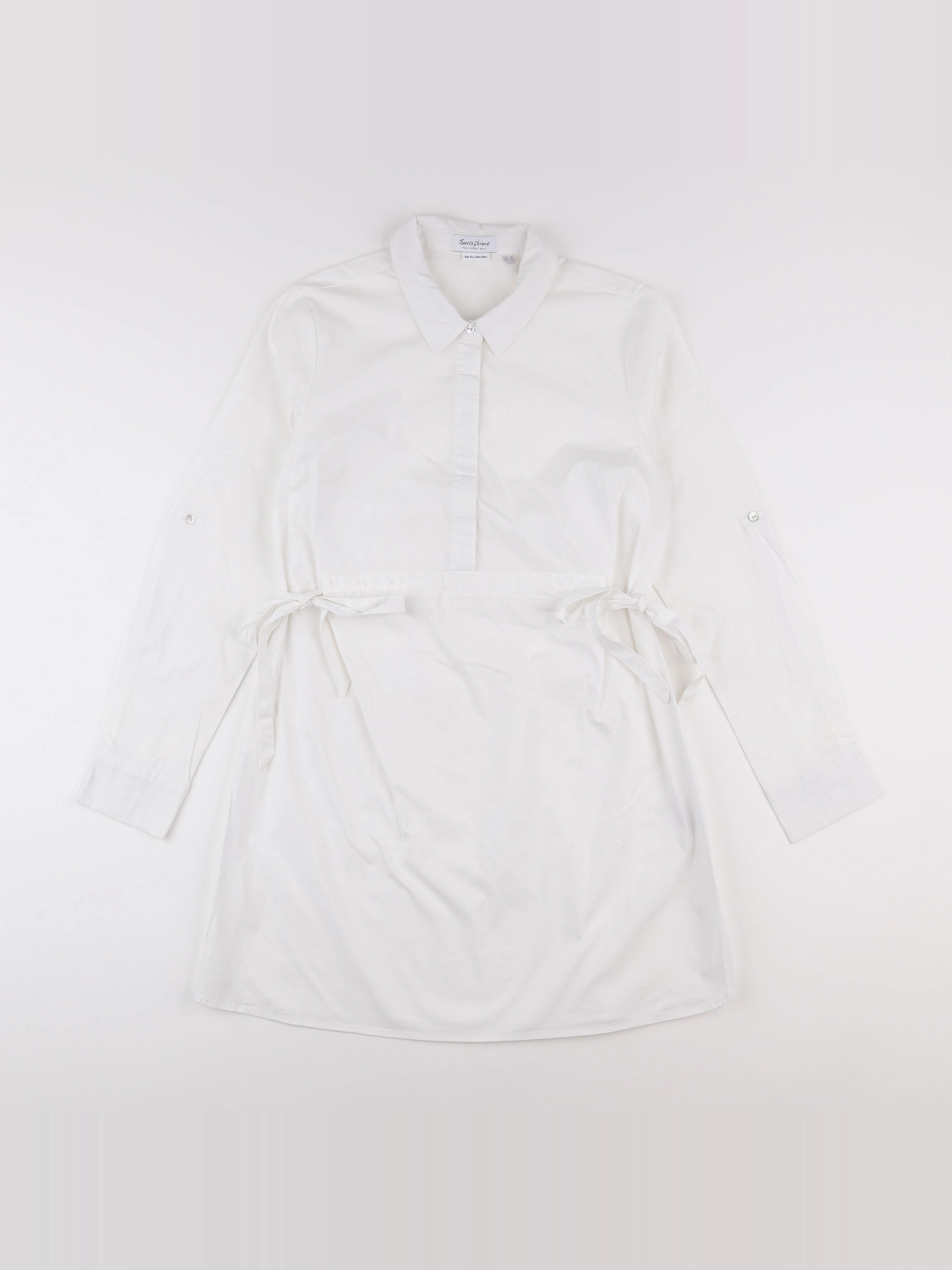Seraphine - robe grossesse blanc - 38