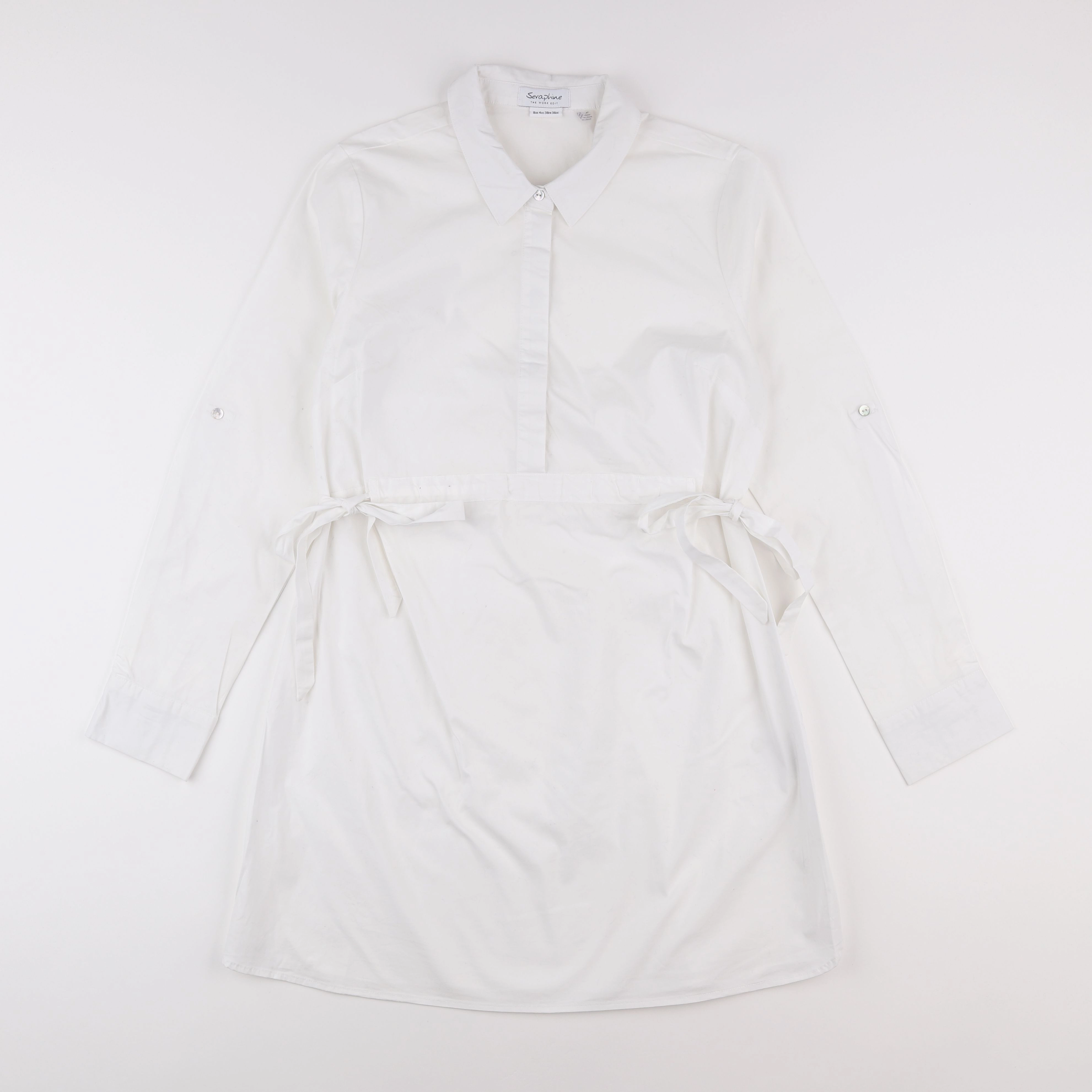 Seraphine - robe grossesse blanc - 38