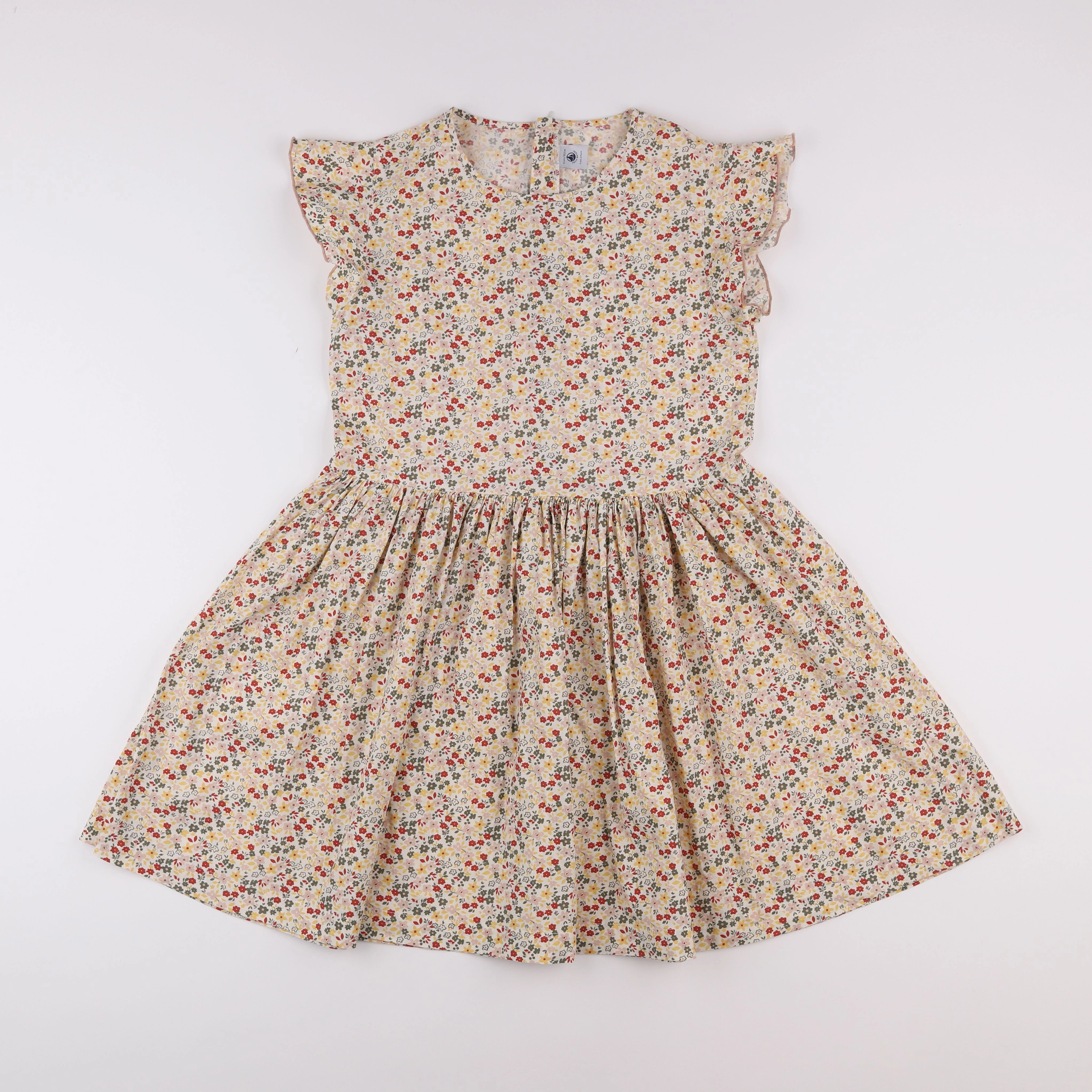 Petit Bateau - robe beige - 12 ans