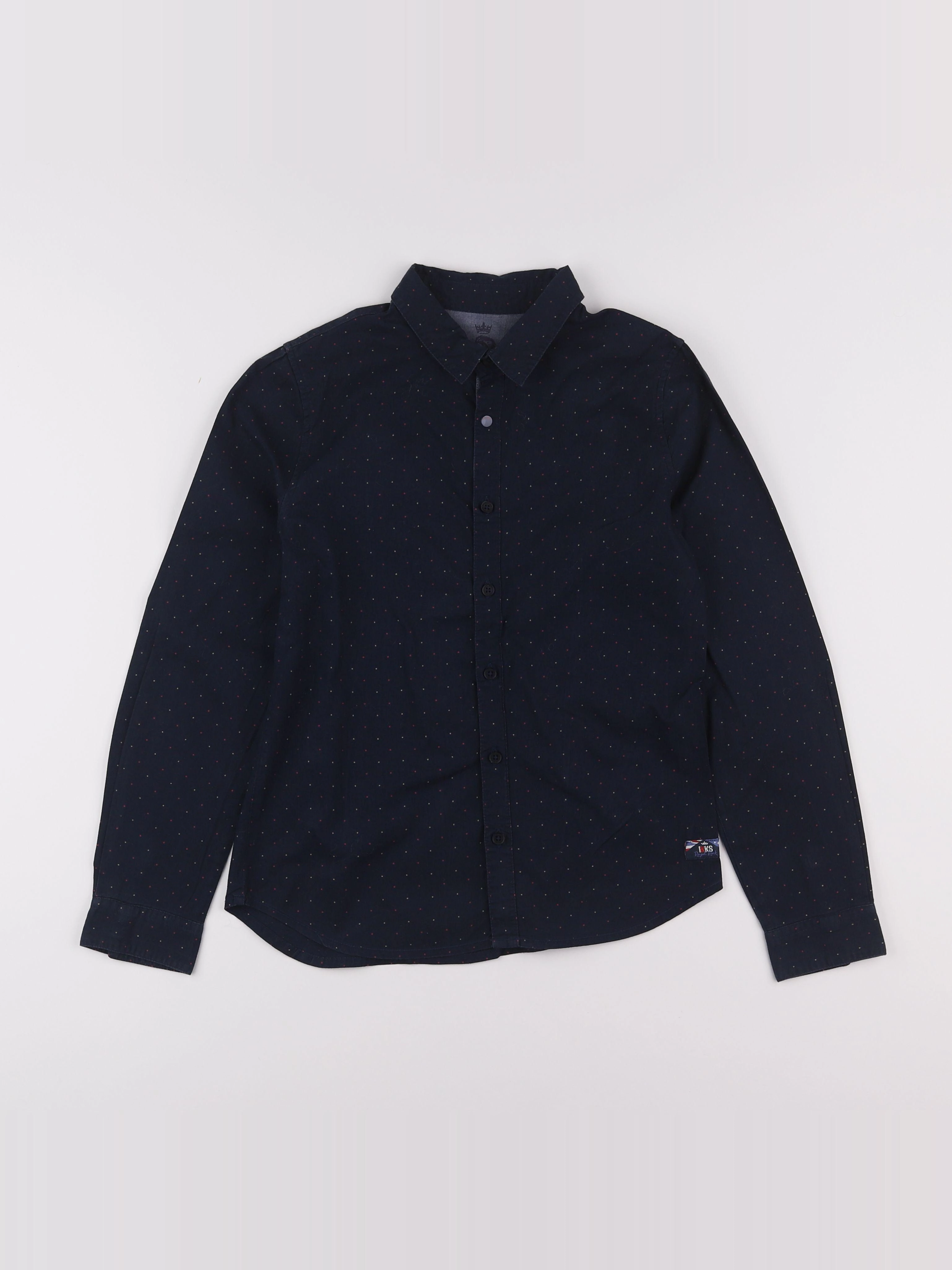 IKKS - chemise bleu - 10 ans
