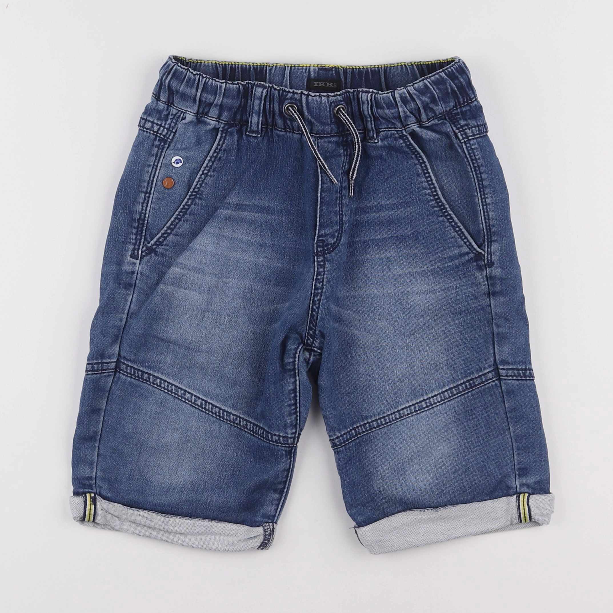 IKKS - short bleu - 10 ans