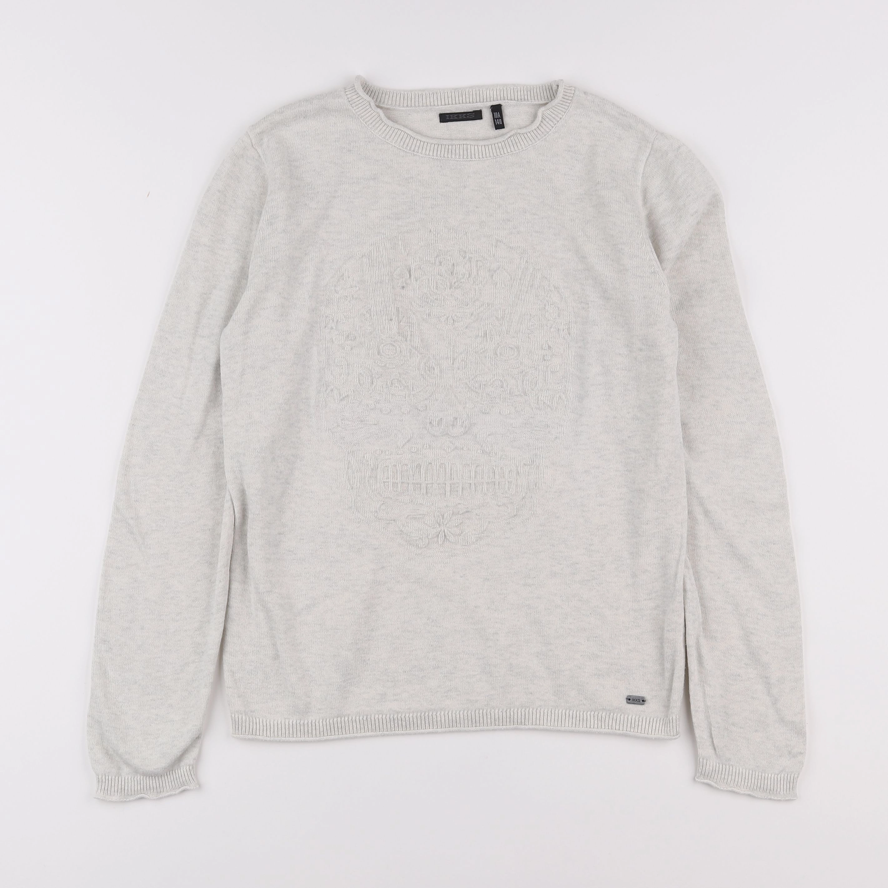 IKKS - pull beige - 10 ans