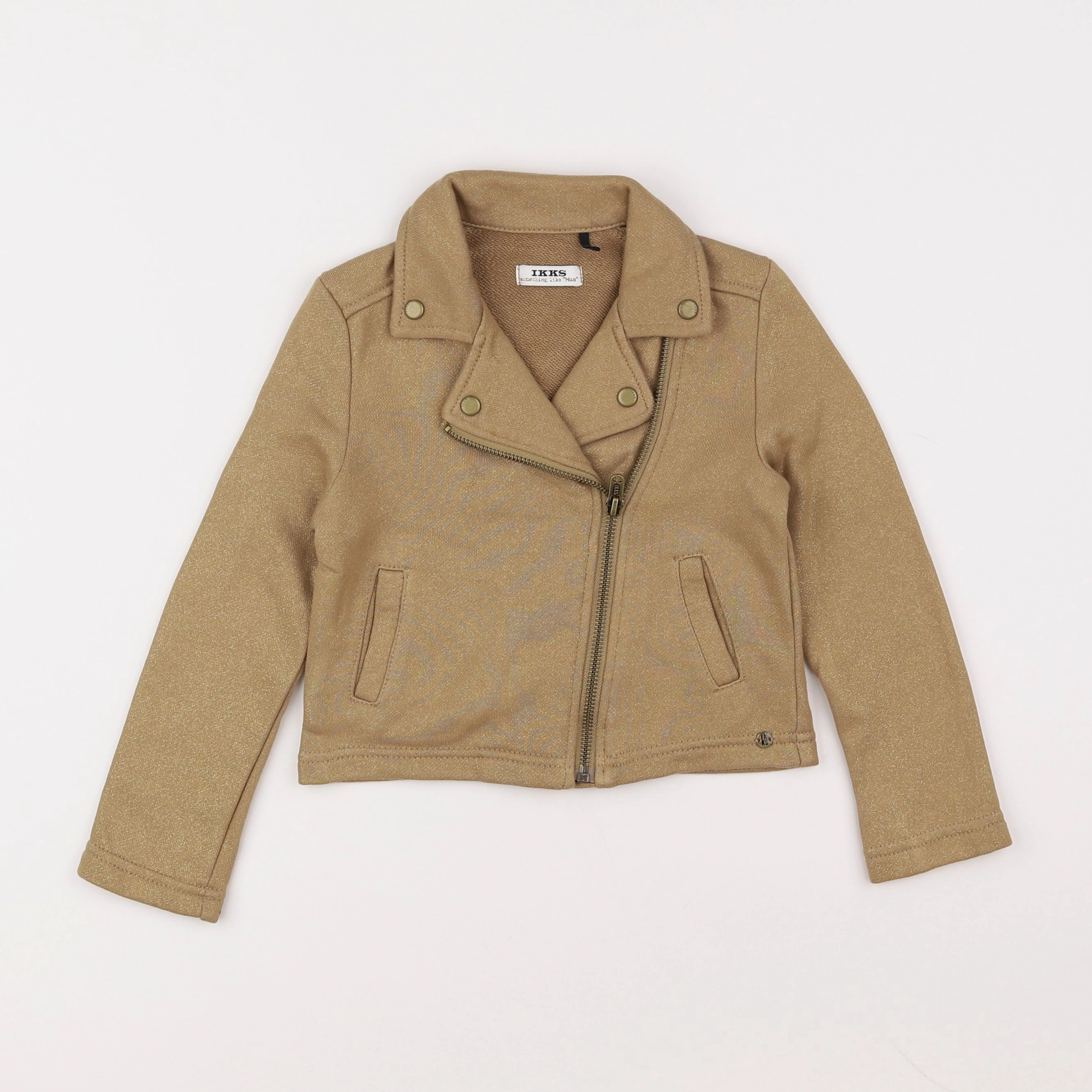 IKKS - veste marron, or - 4 ans