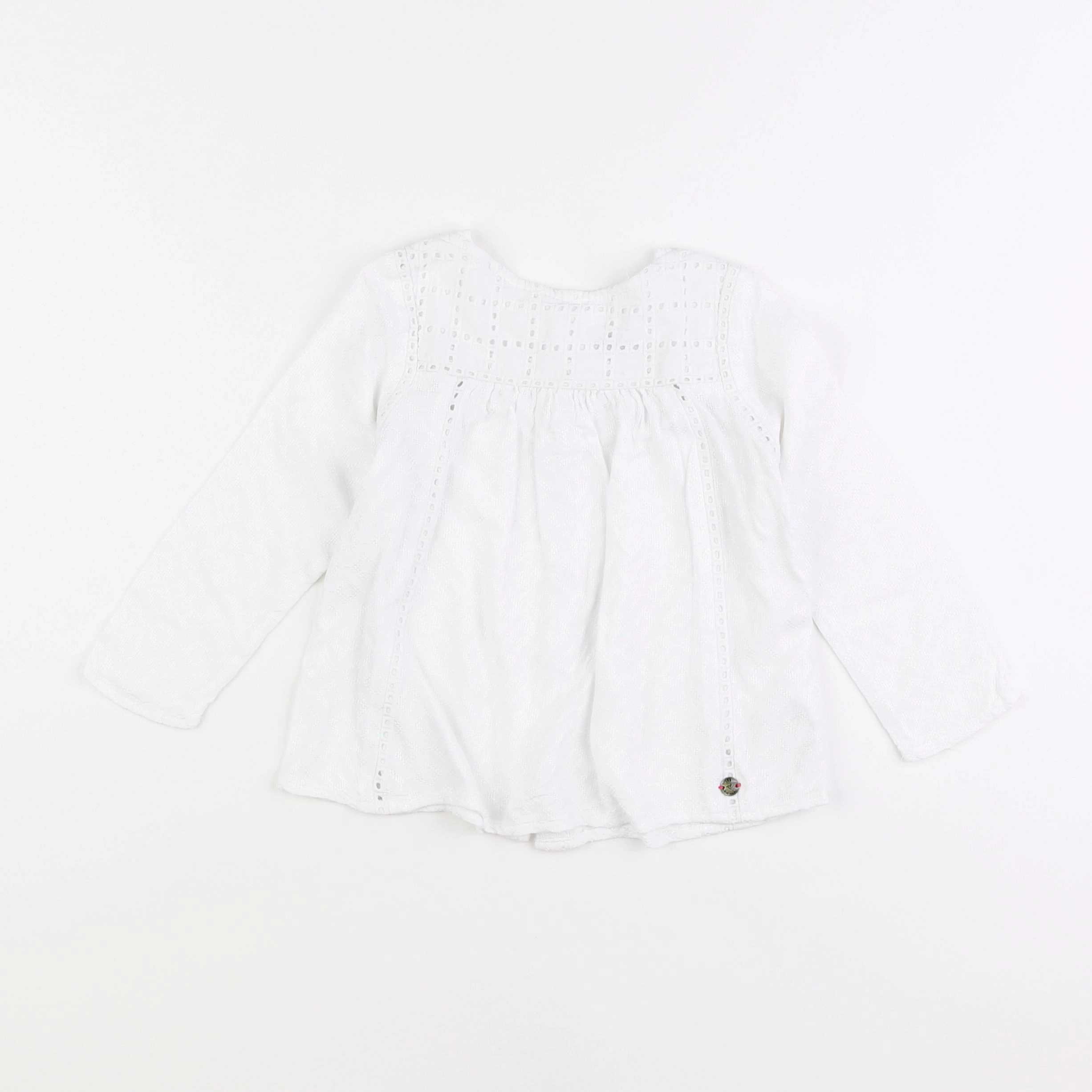 IKKS - blouse blanc - 3 ans