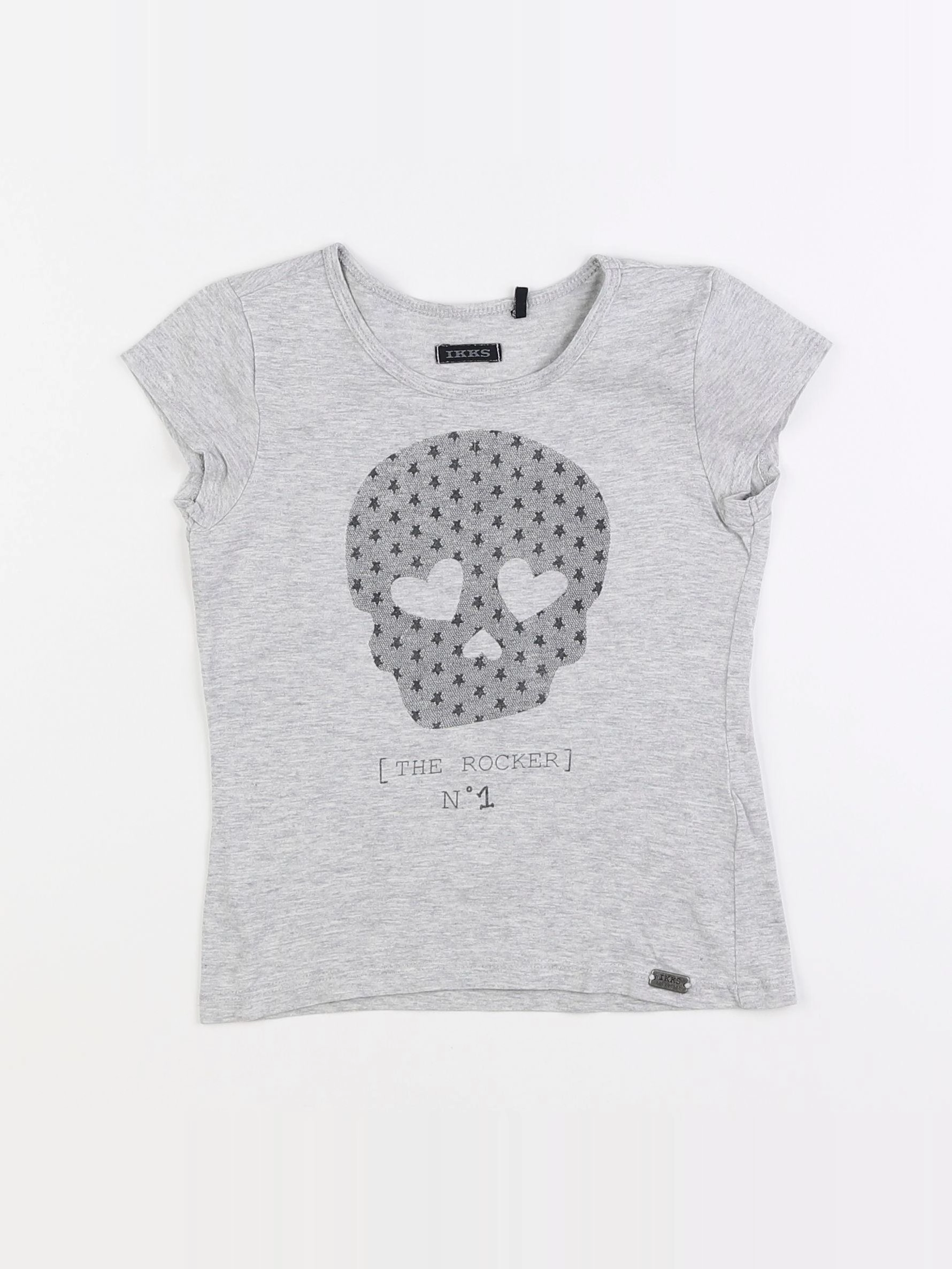 IKKS - débardeur gris - 4 ans