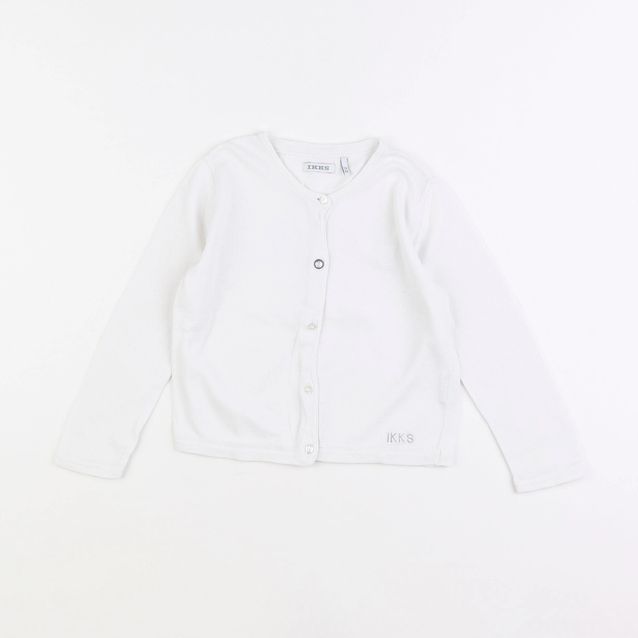 IKKS - gilet blanc - 2 ans