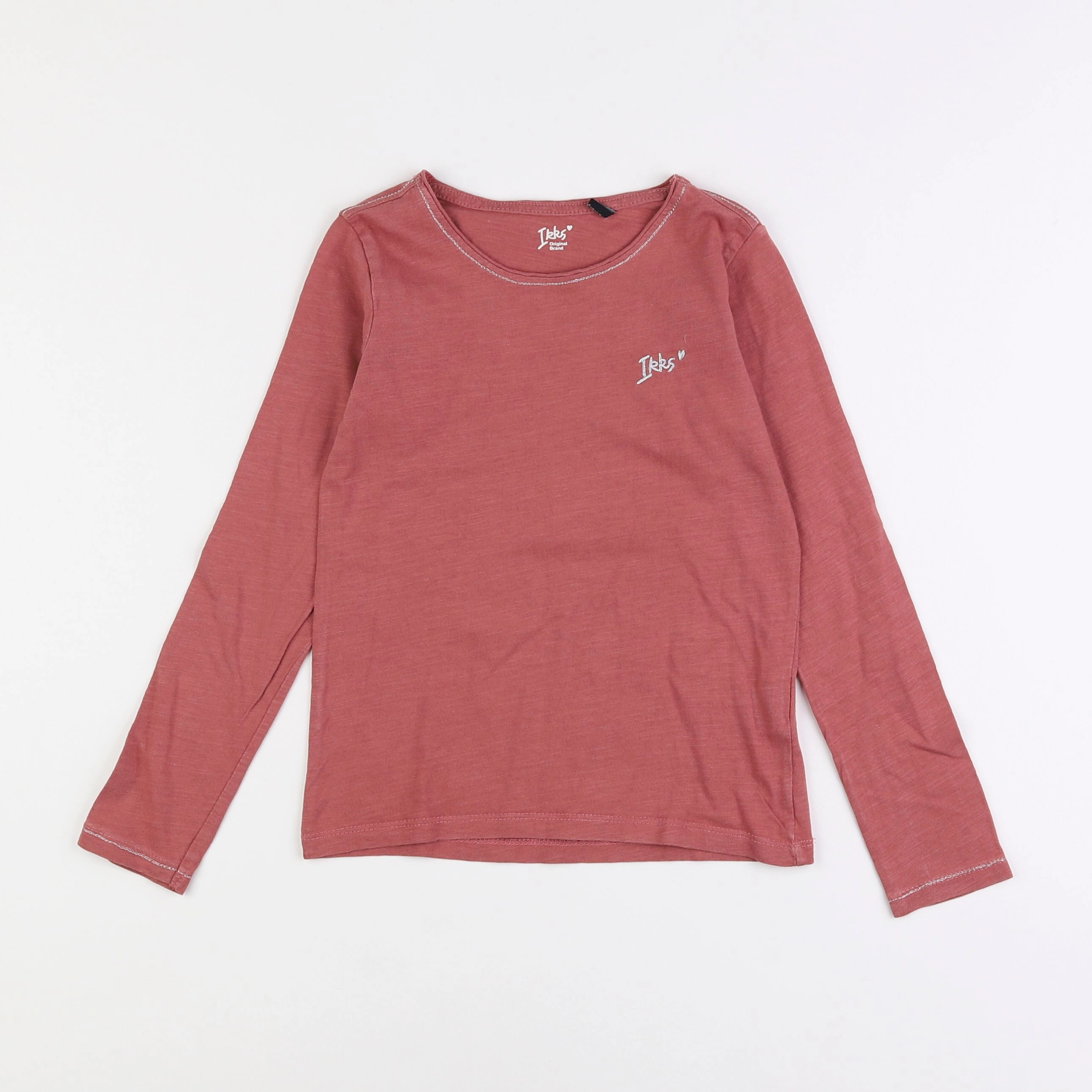 IKKS - tee-shirt rose - 8 ans