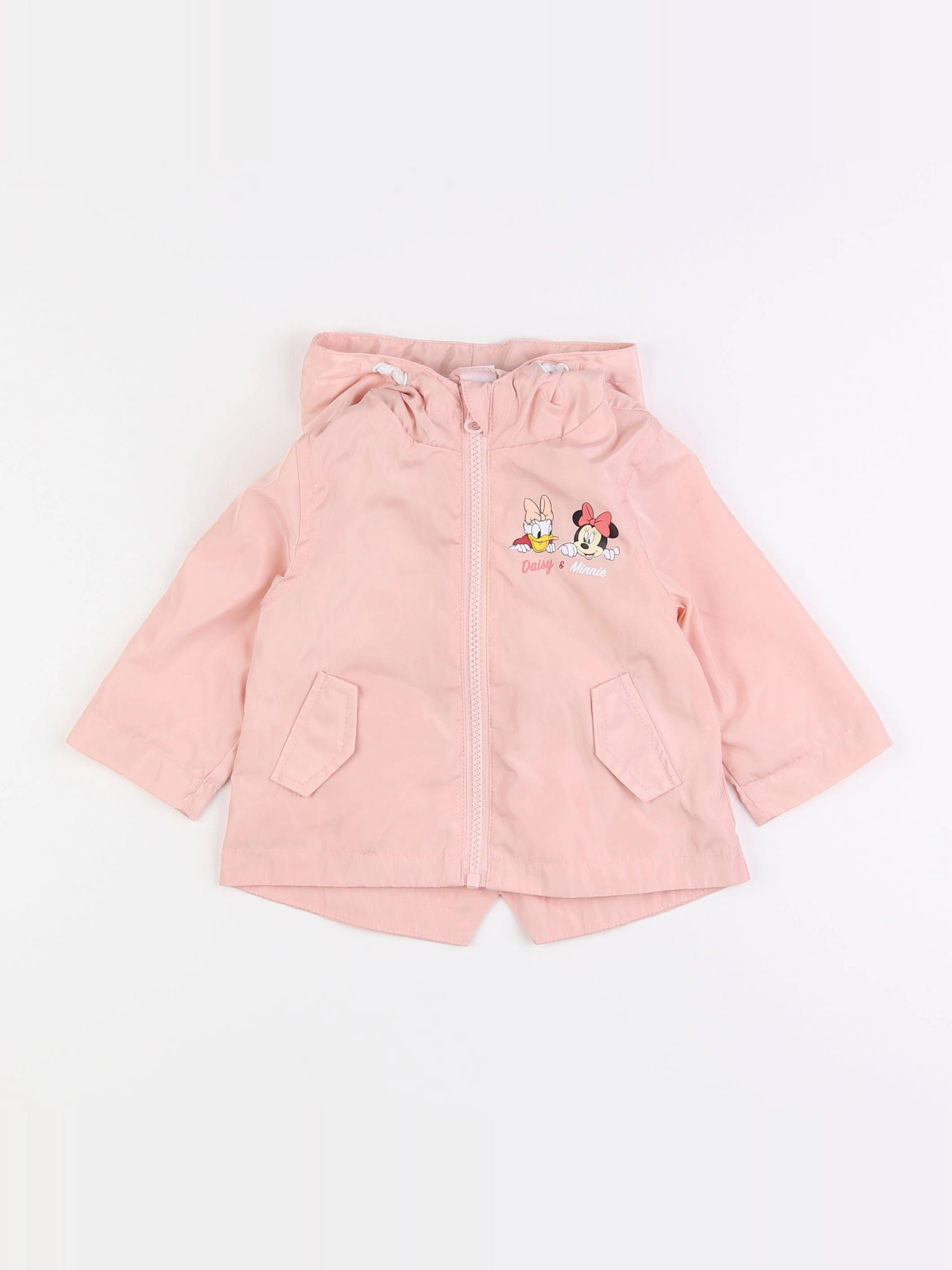 Vertbaudet - coupe-vent rose - 6 mois