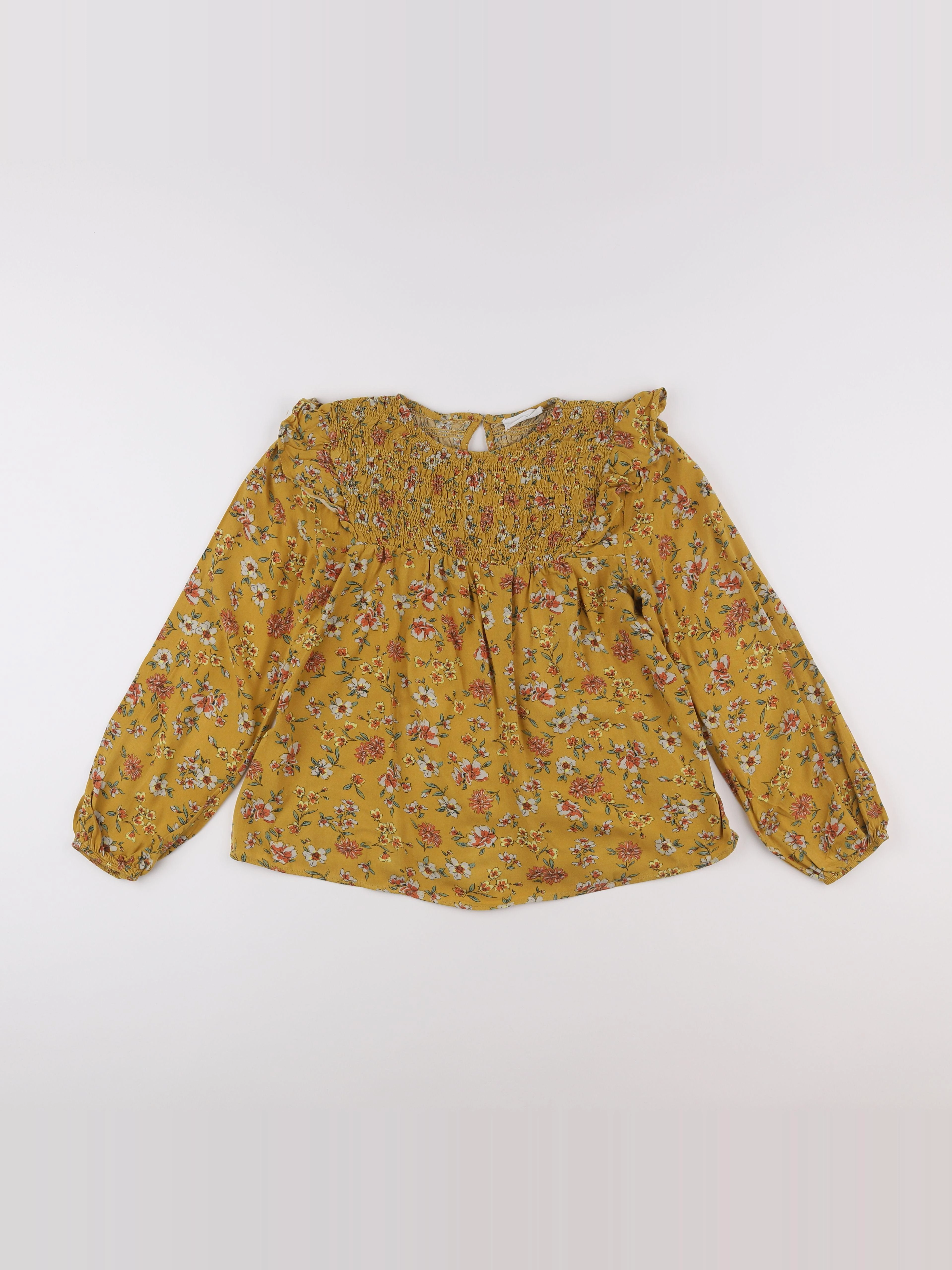 Mango - blouse jaune - 12 ans