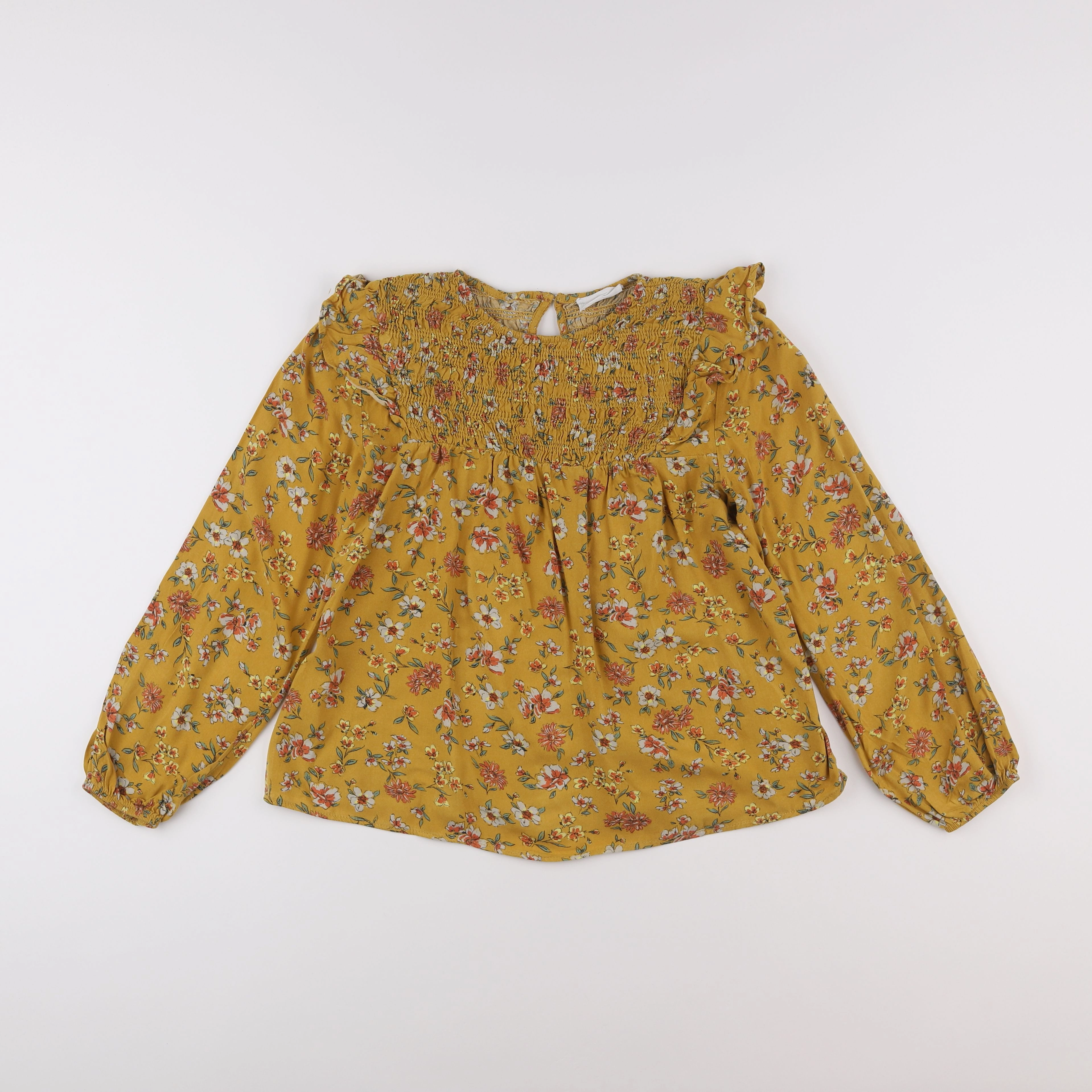 Mango - blouse jaune - 12 ans