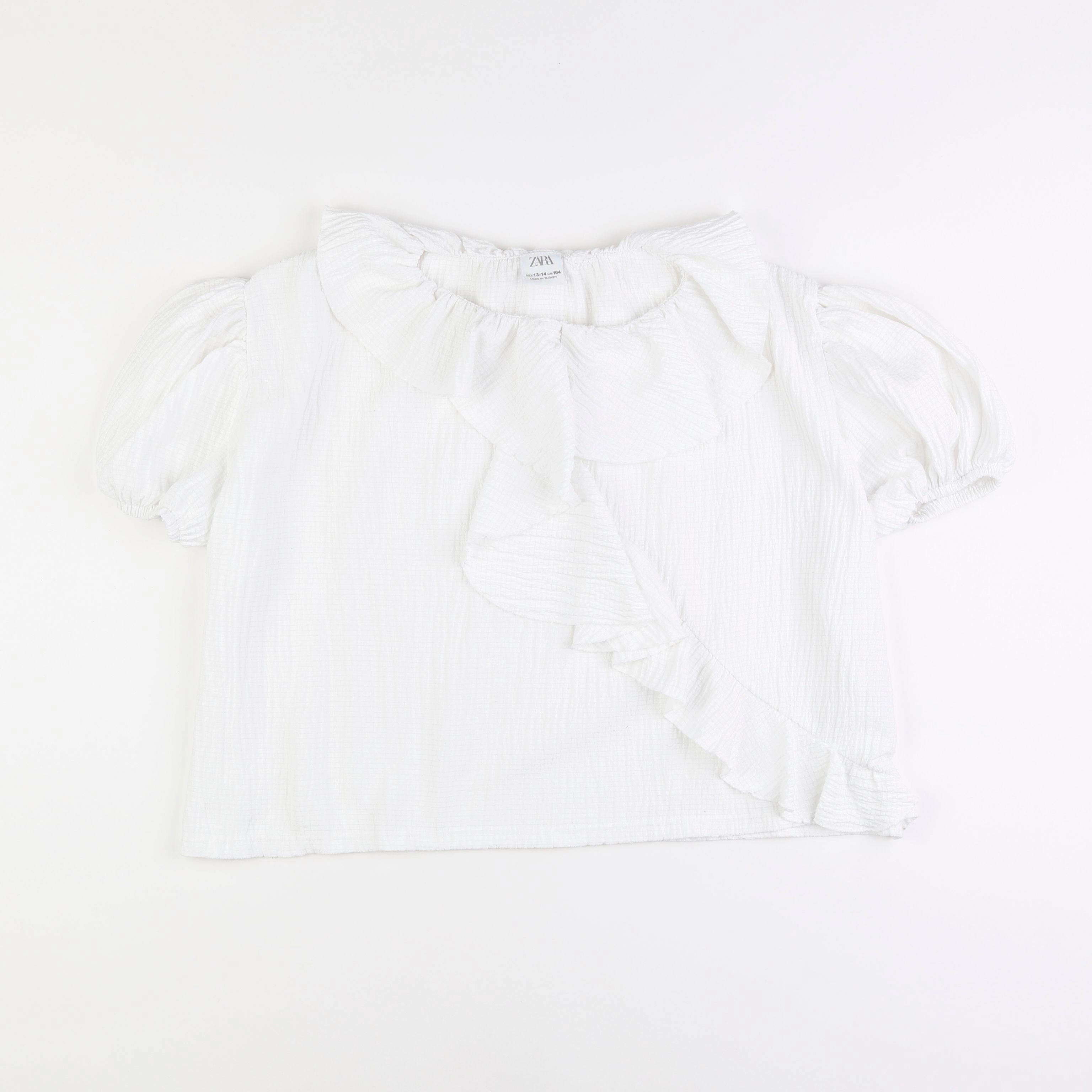 Zara - blouse blanc - 13/14 ans