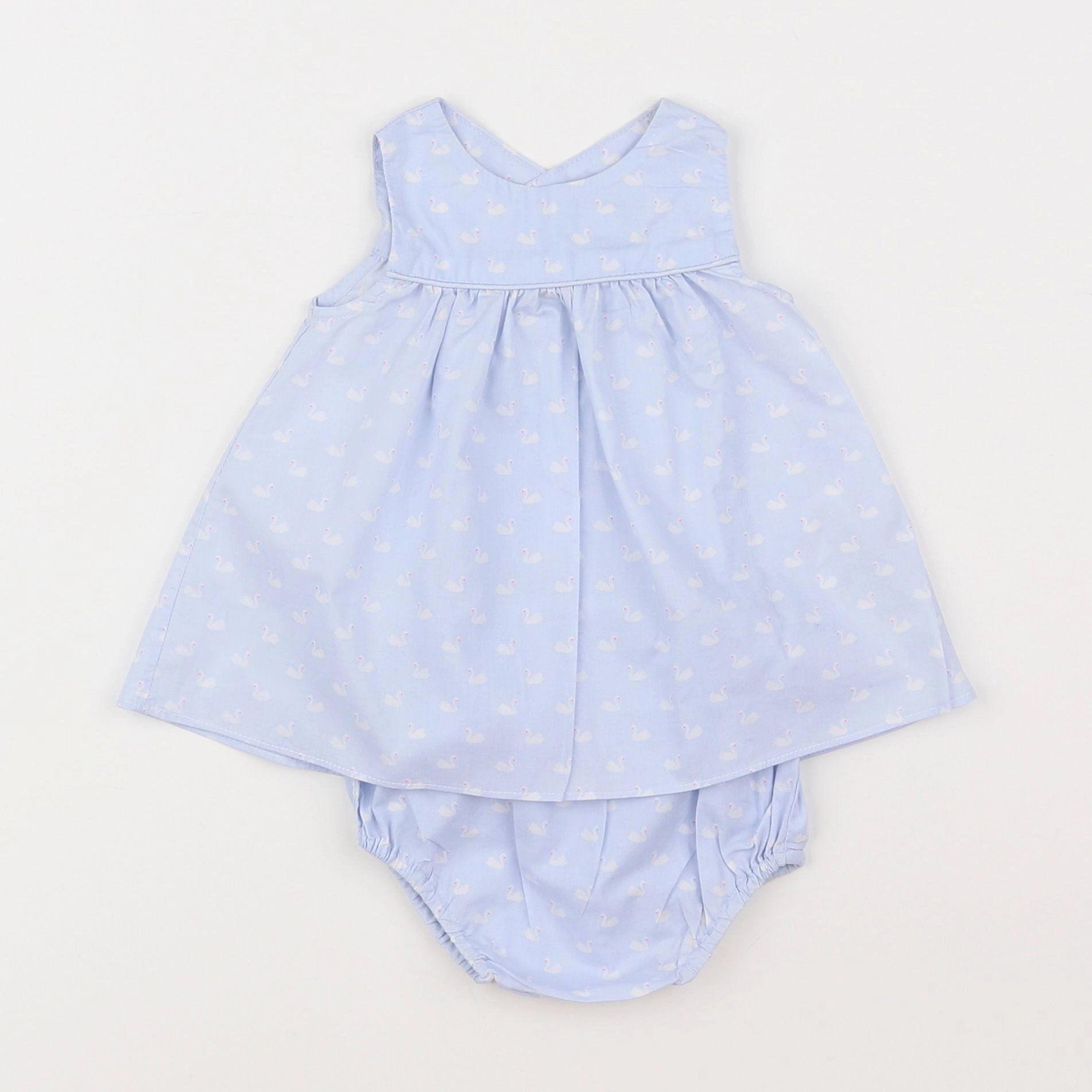 Jacadi - robe bleu - 1 mois