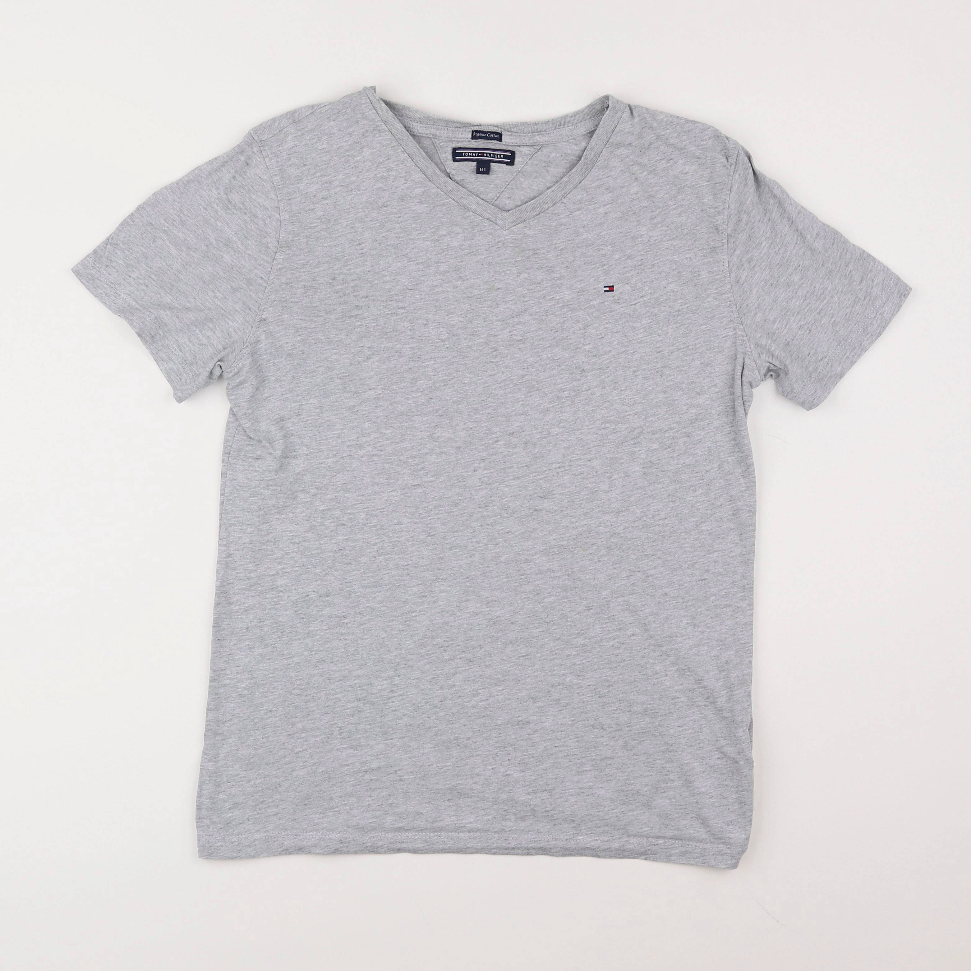 Tommy Hilfiger - tee-shirt gris - 14 ans