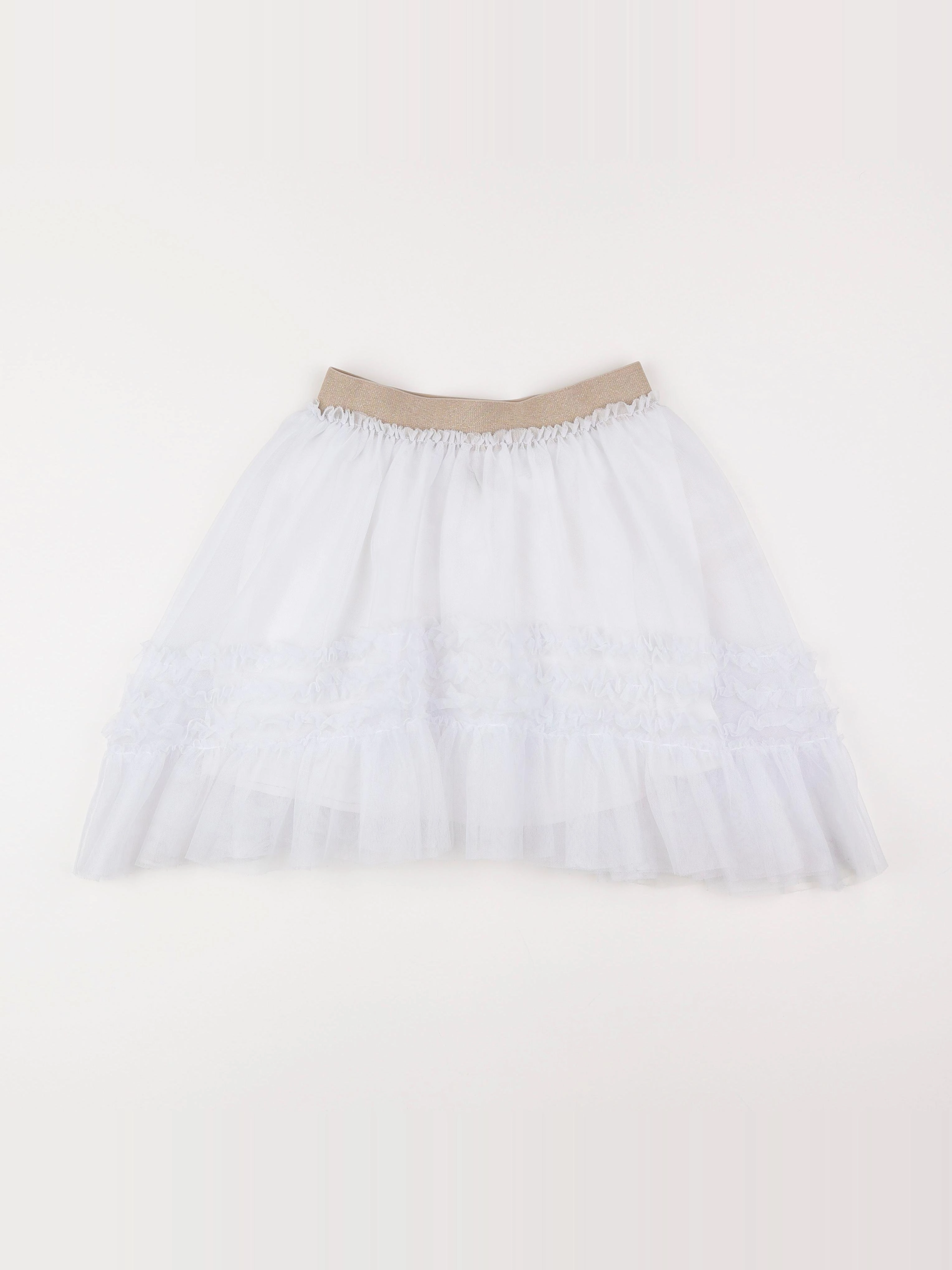IKKS - jupe blanc - 8 ans