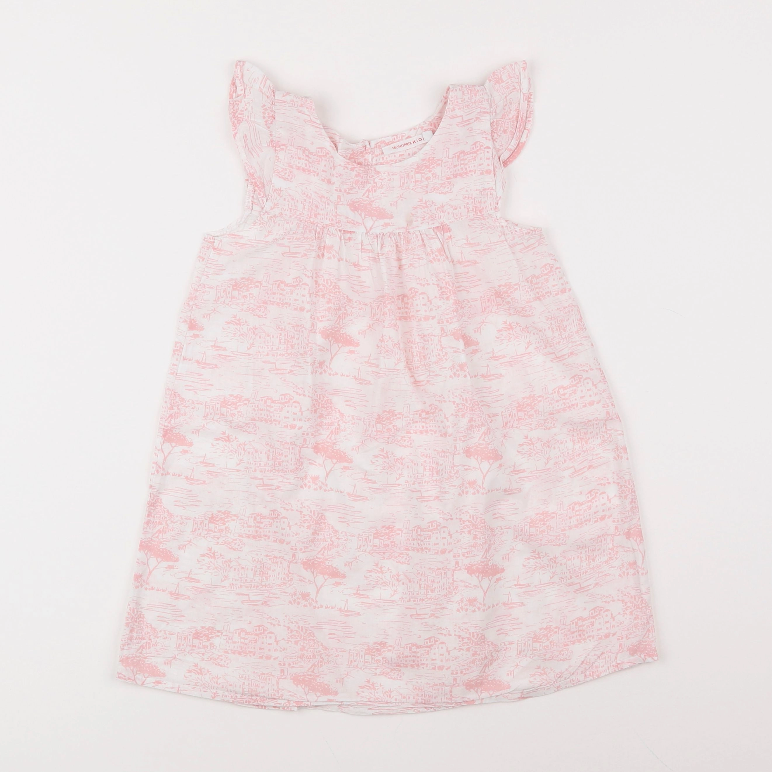 Monoprix - robe rose - 3 ans