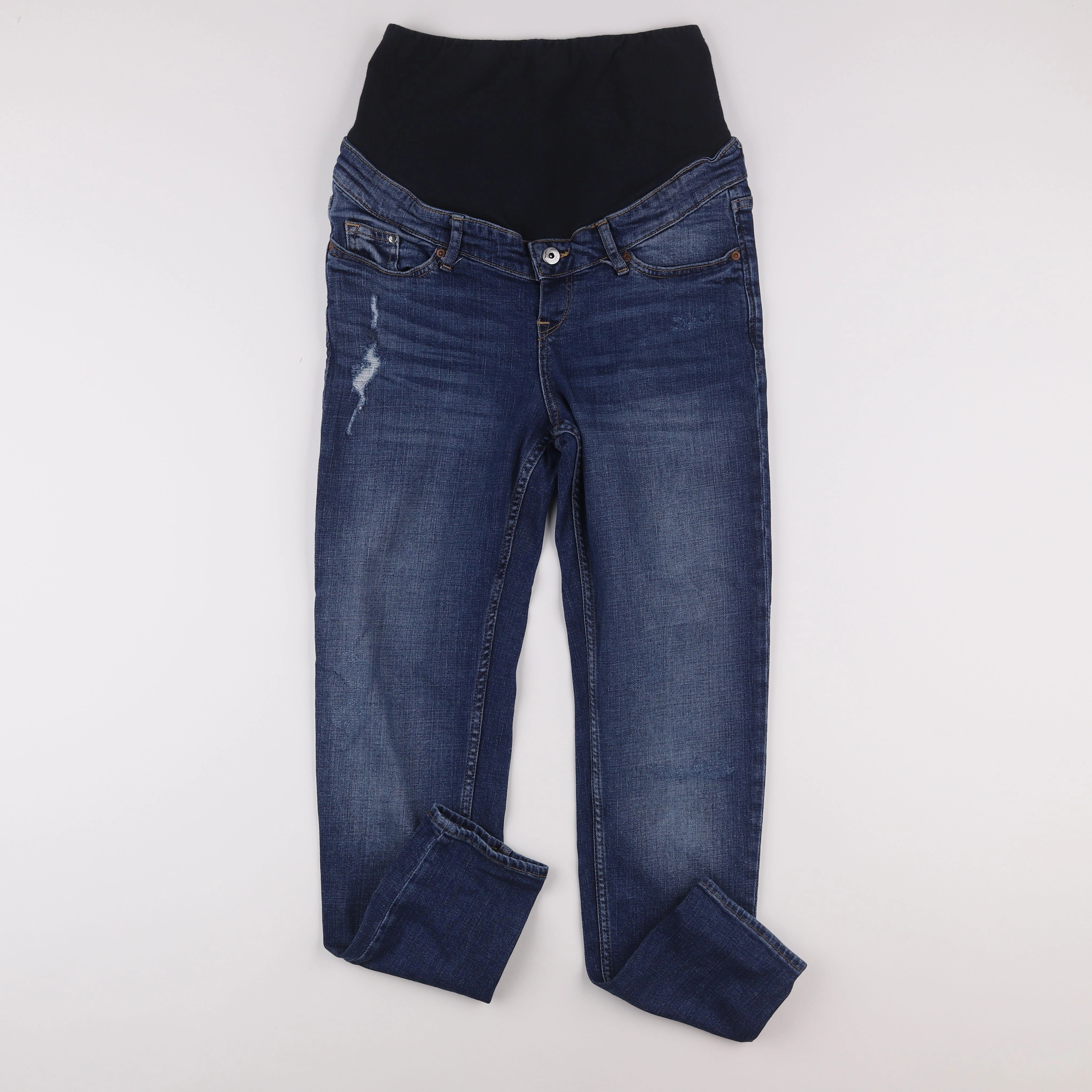 H&M - jean grossesse bleu - 36