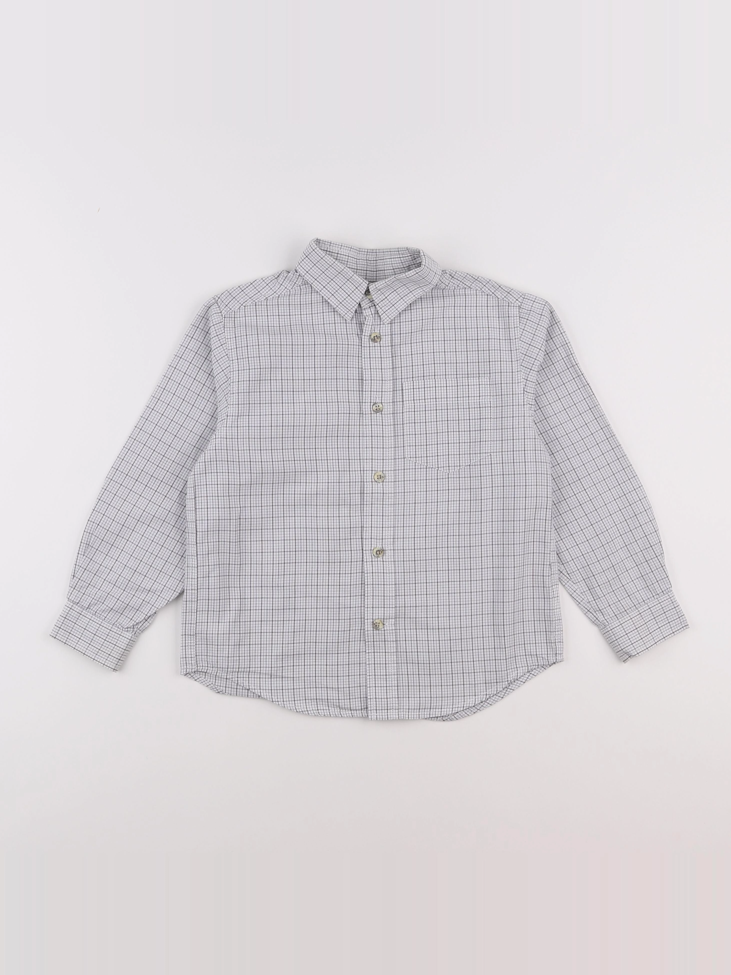 Cyrillus - chemise gris - 6 ans