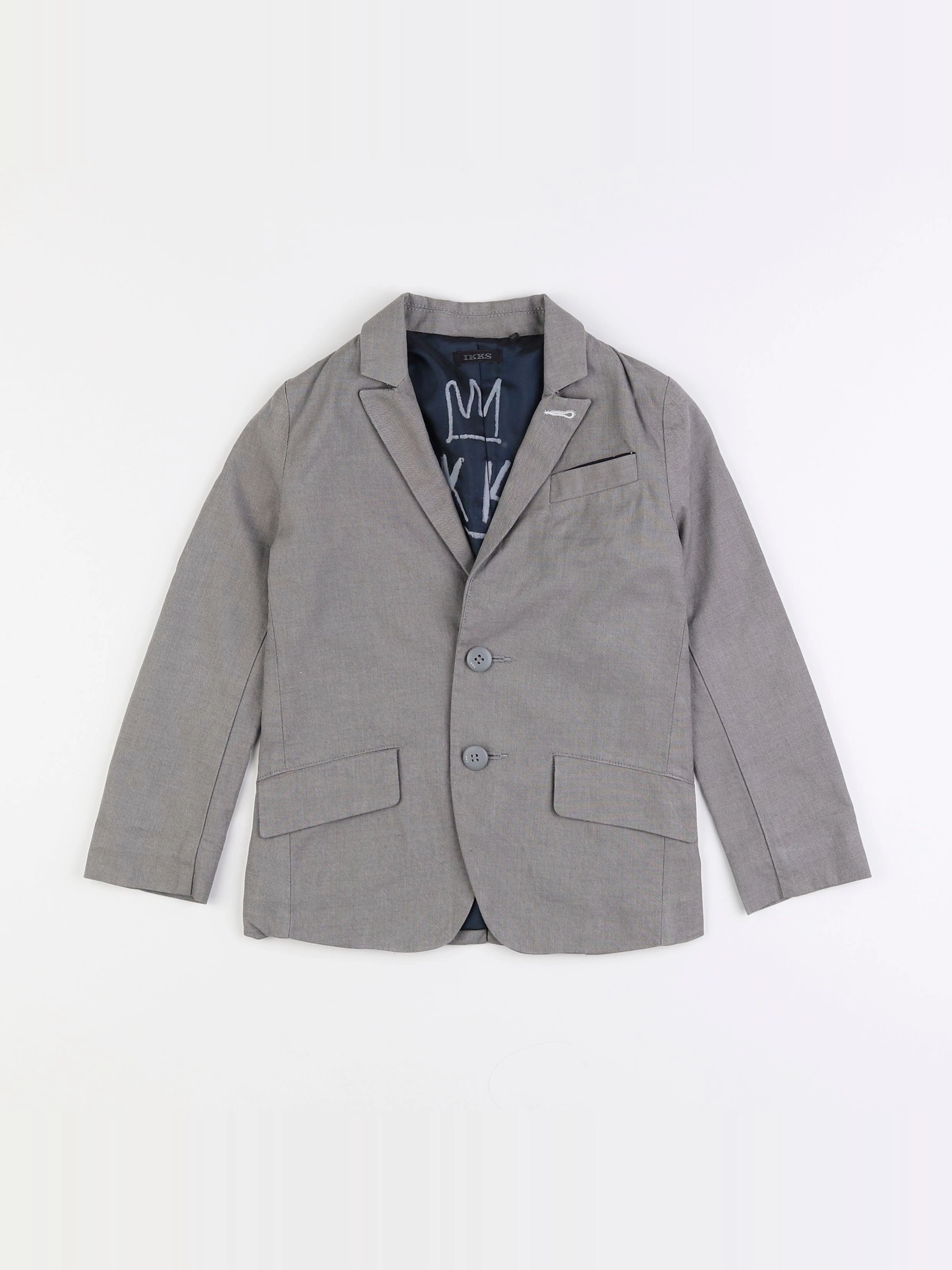 IKKS - veste gris - 5 ans
