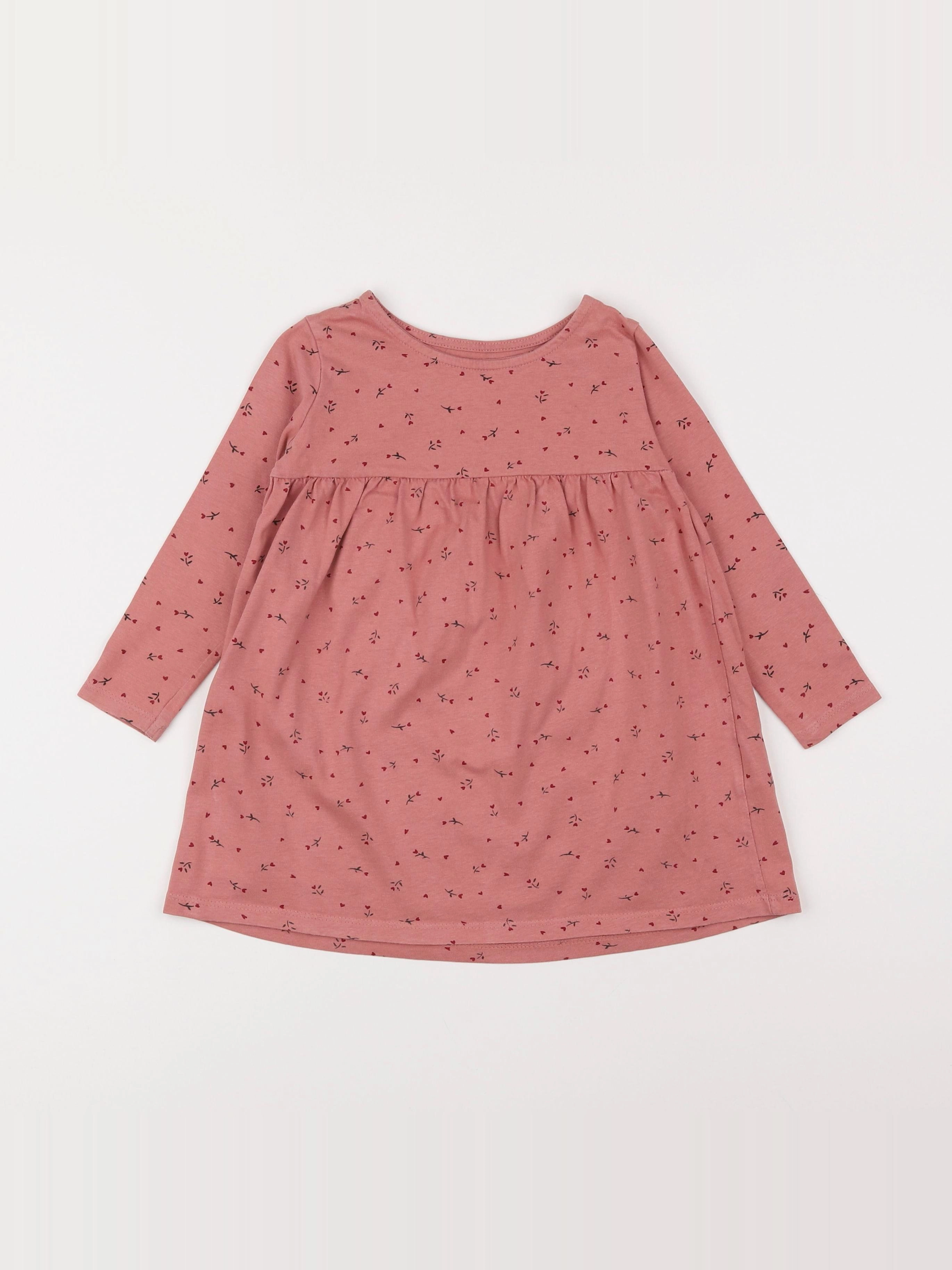 Vertbaudet - robe rose - 3 ans